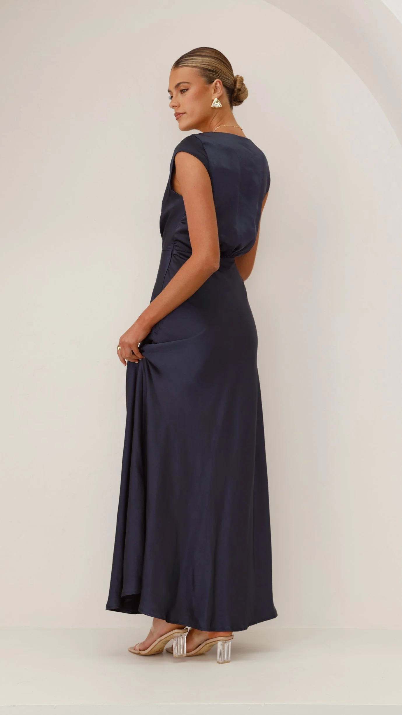 Selma Maxi Dress - Navy