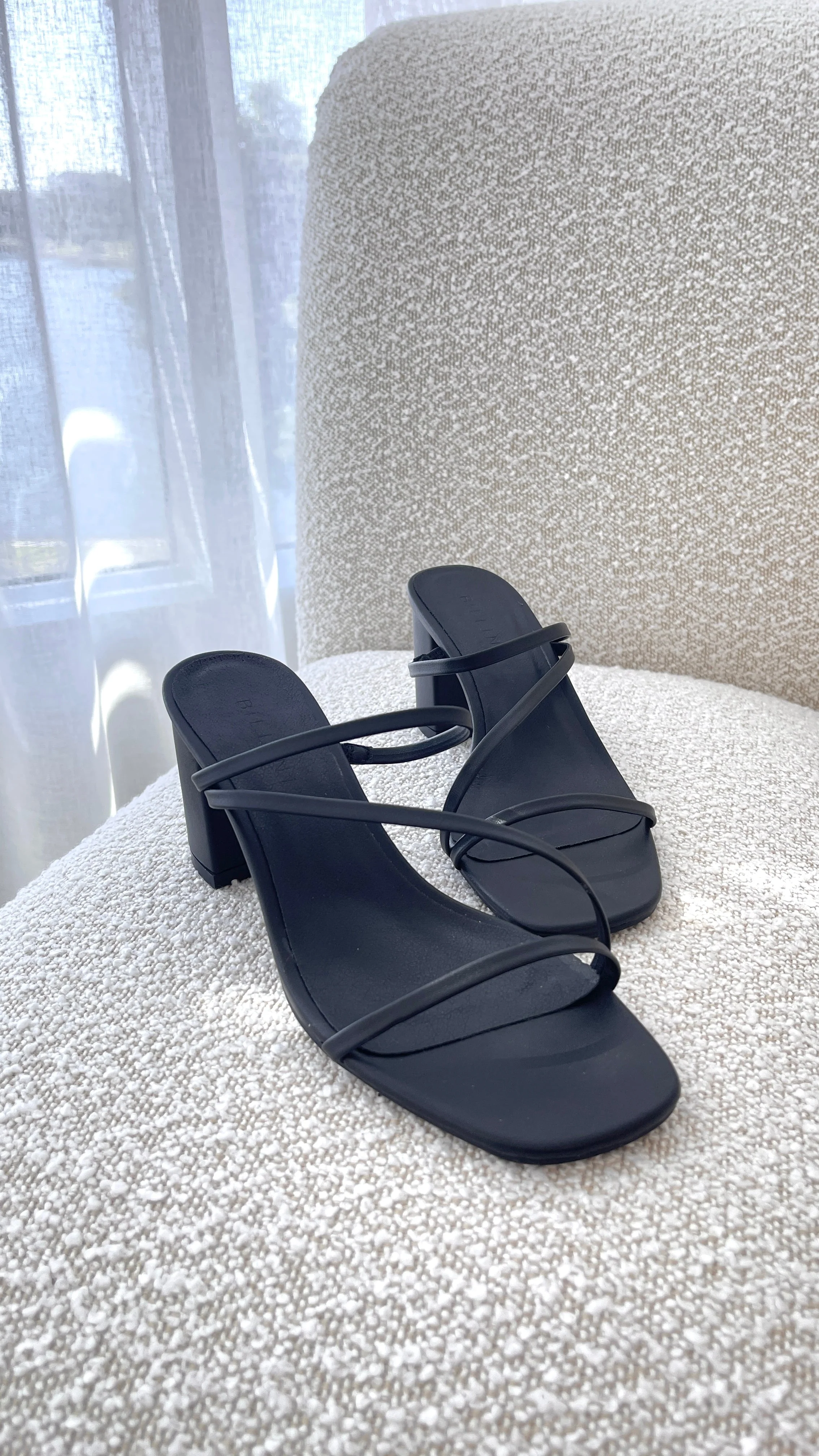 Yazmin Heel  - Black