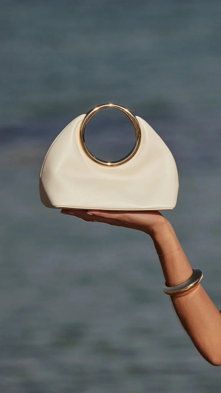 Monroe Handle Bag - Bone