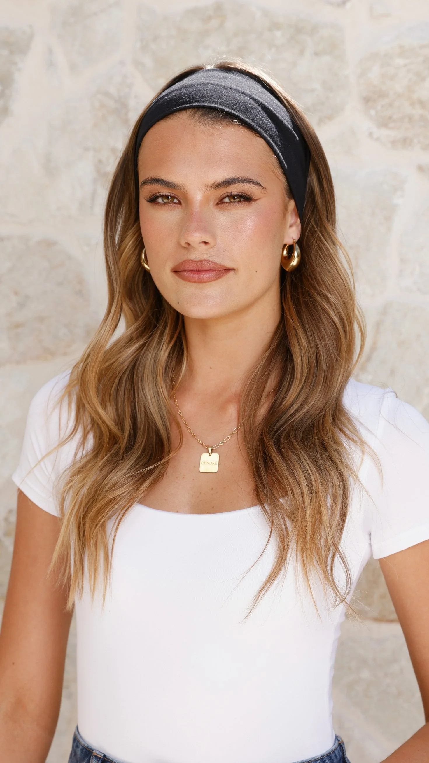 Millie Headband Set - Black & White