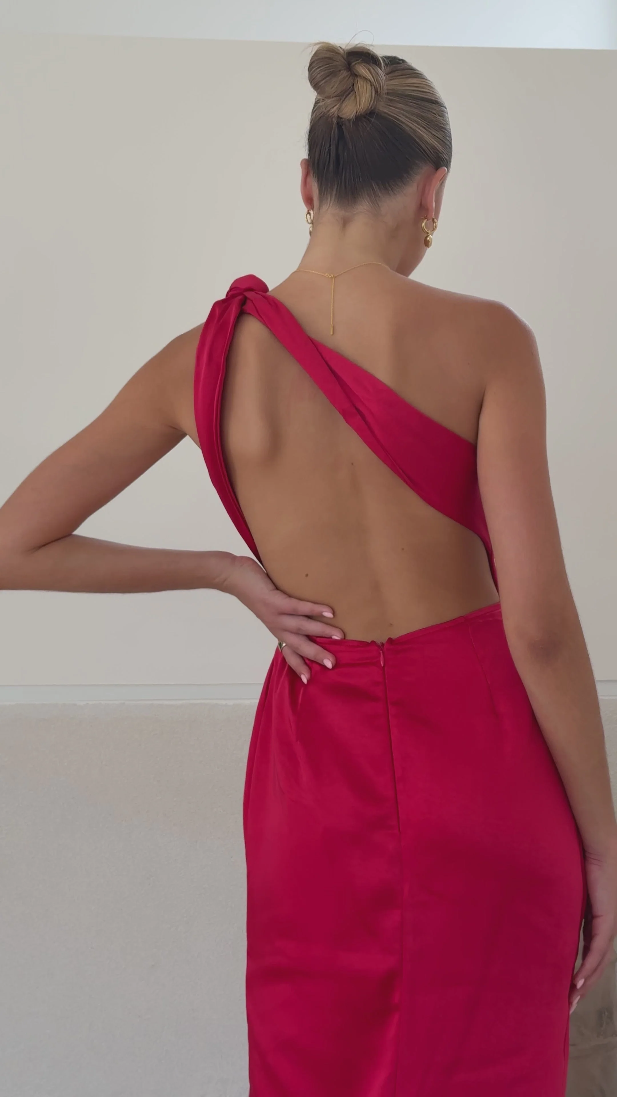 Ayla Maxi Dress - Red