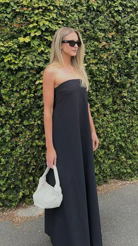Connie Maxi Dress - Black