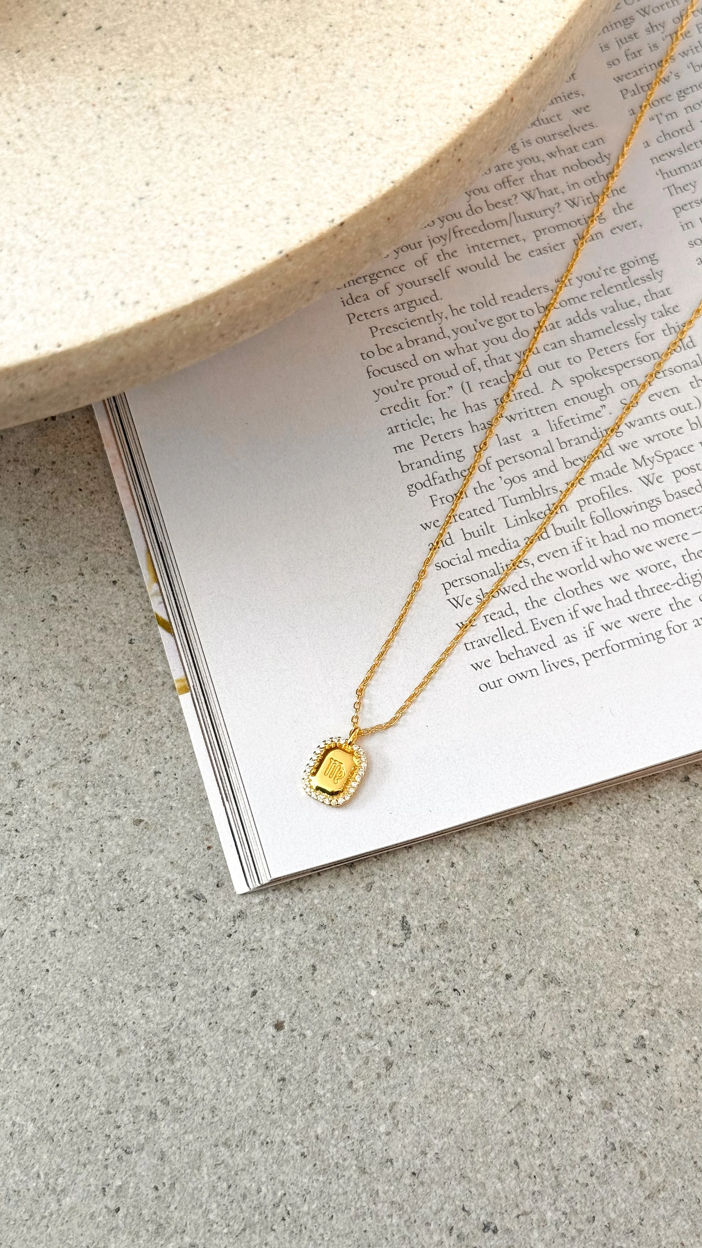 Zodiac Necklace - Virgo