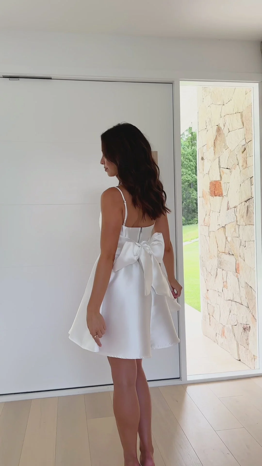 Ichiko Mini Dress - White