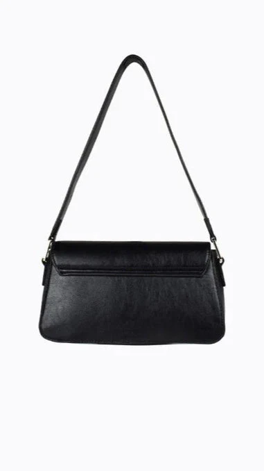 Jocelyn Shoulder Bag - Black PU