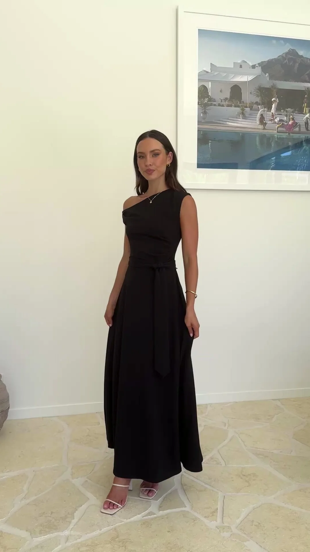 Gemma Maxi Dress - Black