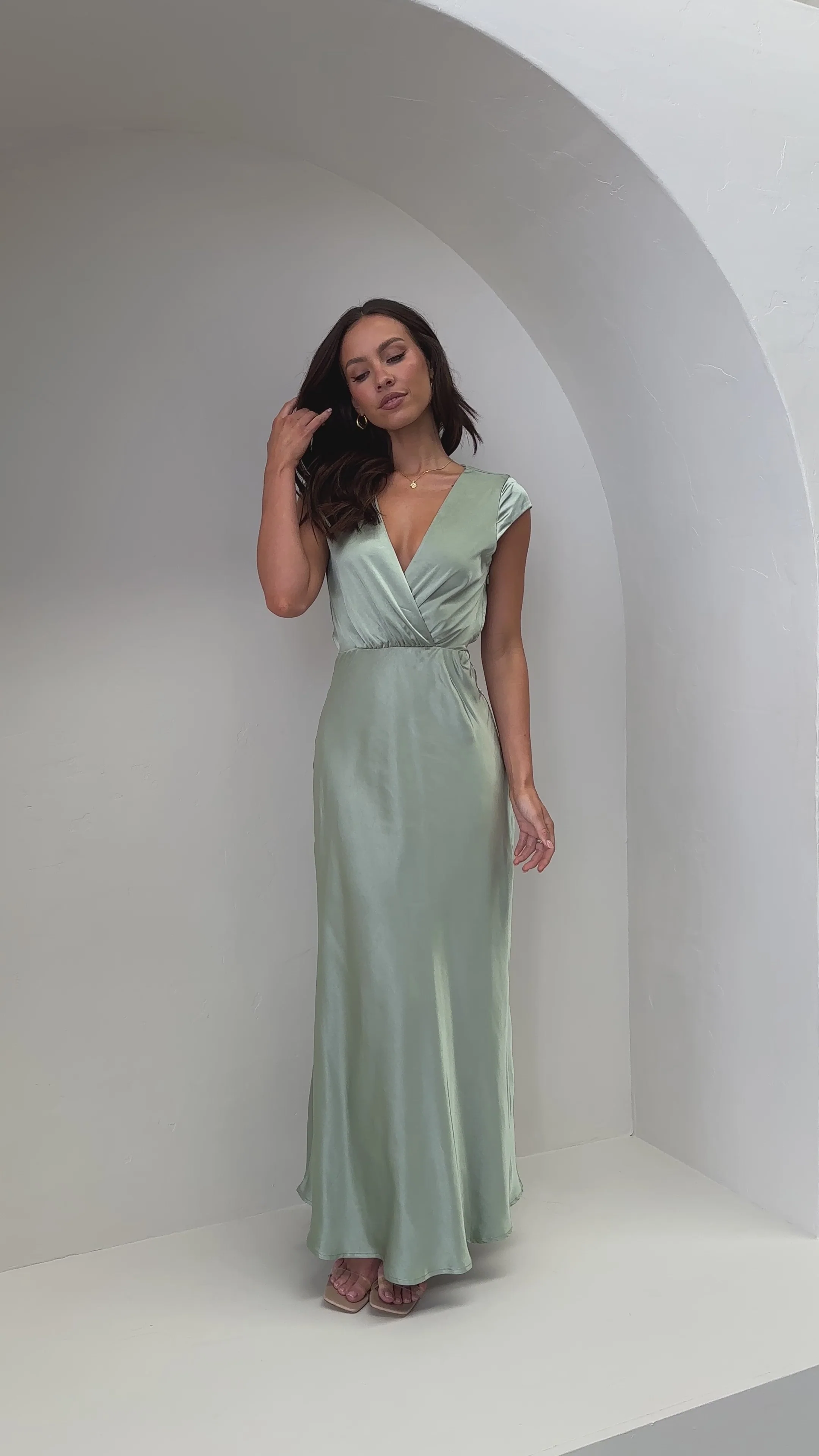 Selma Maxi Dress - Sage