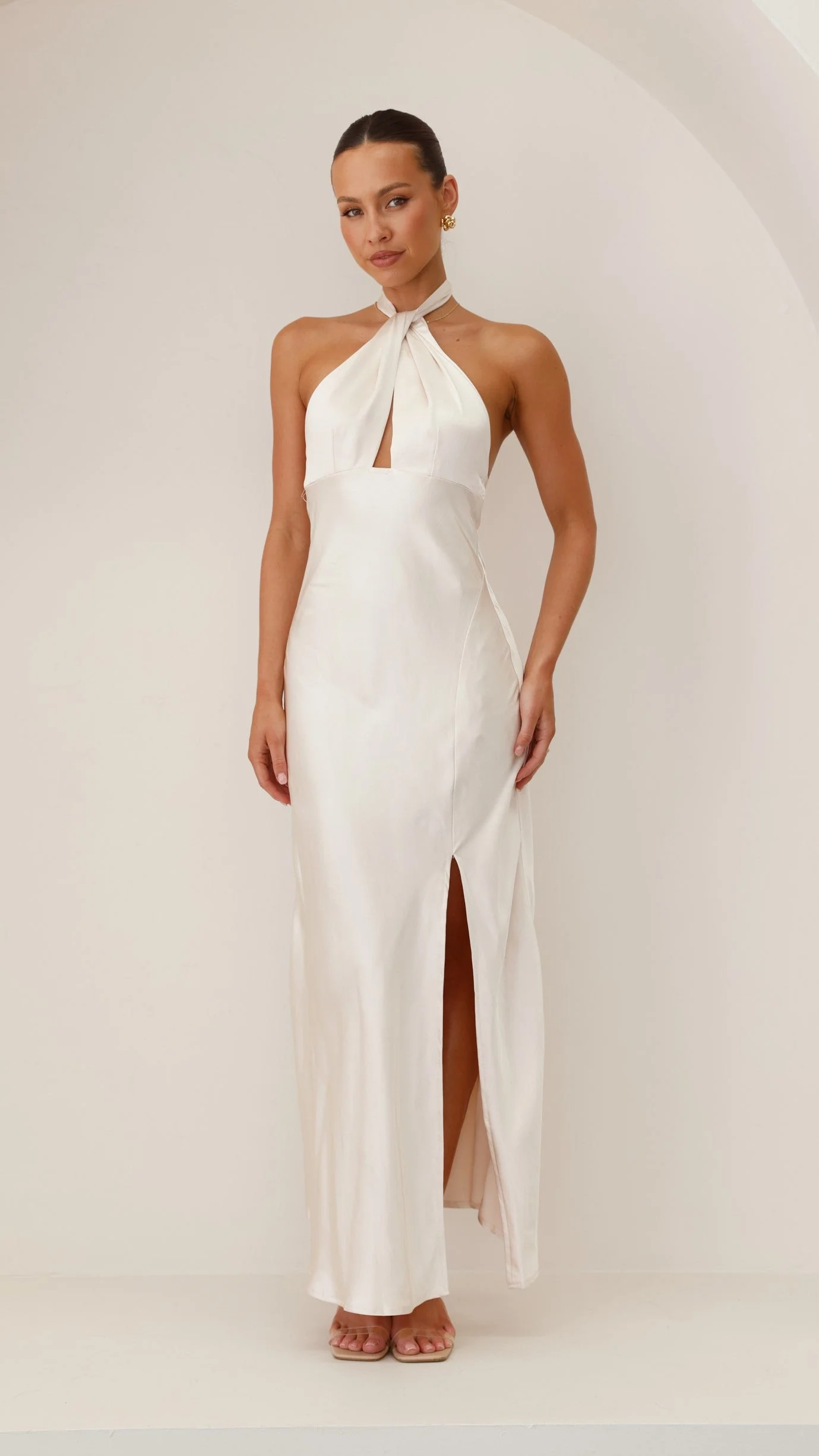 Amalia Maxi Dress - Champagne