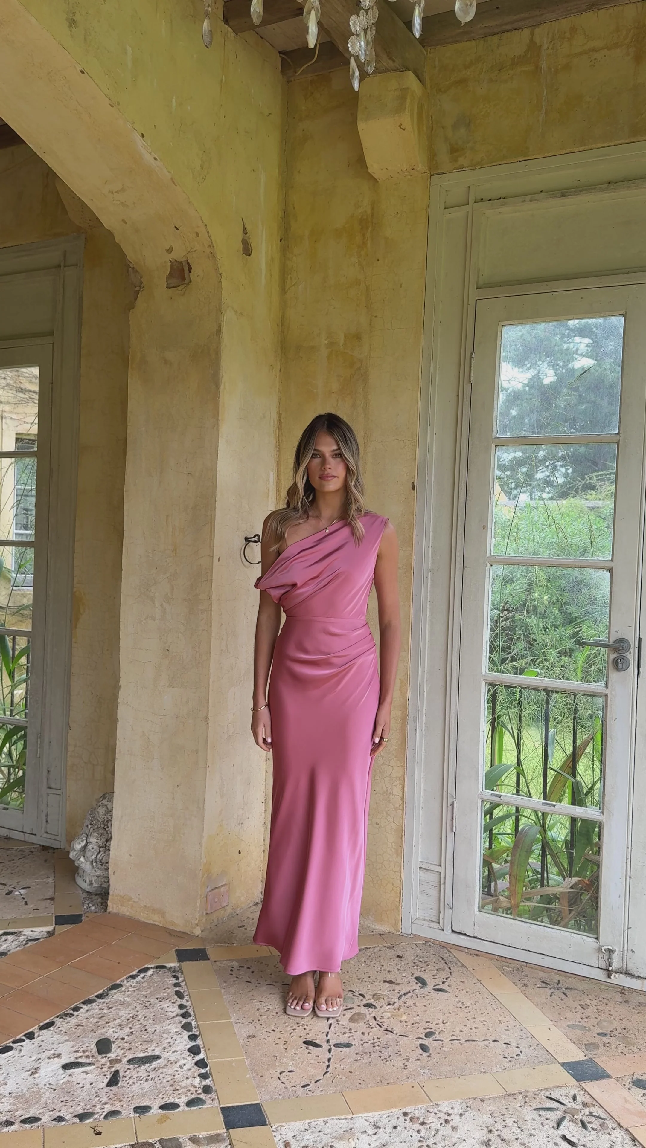 Gigi Maxi Dress - Baked Rose