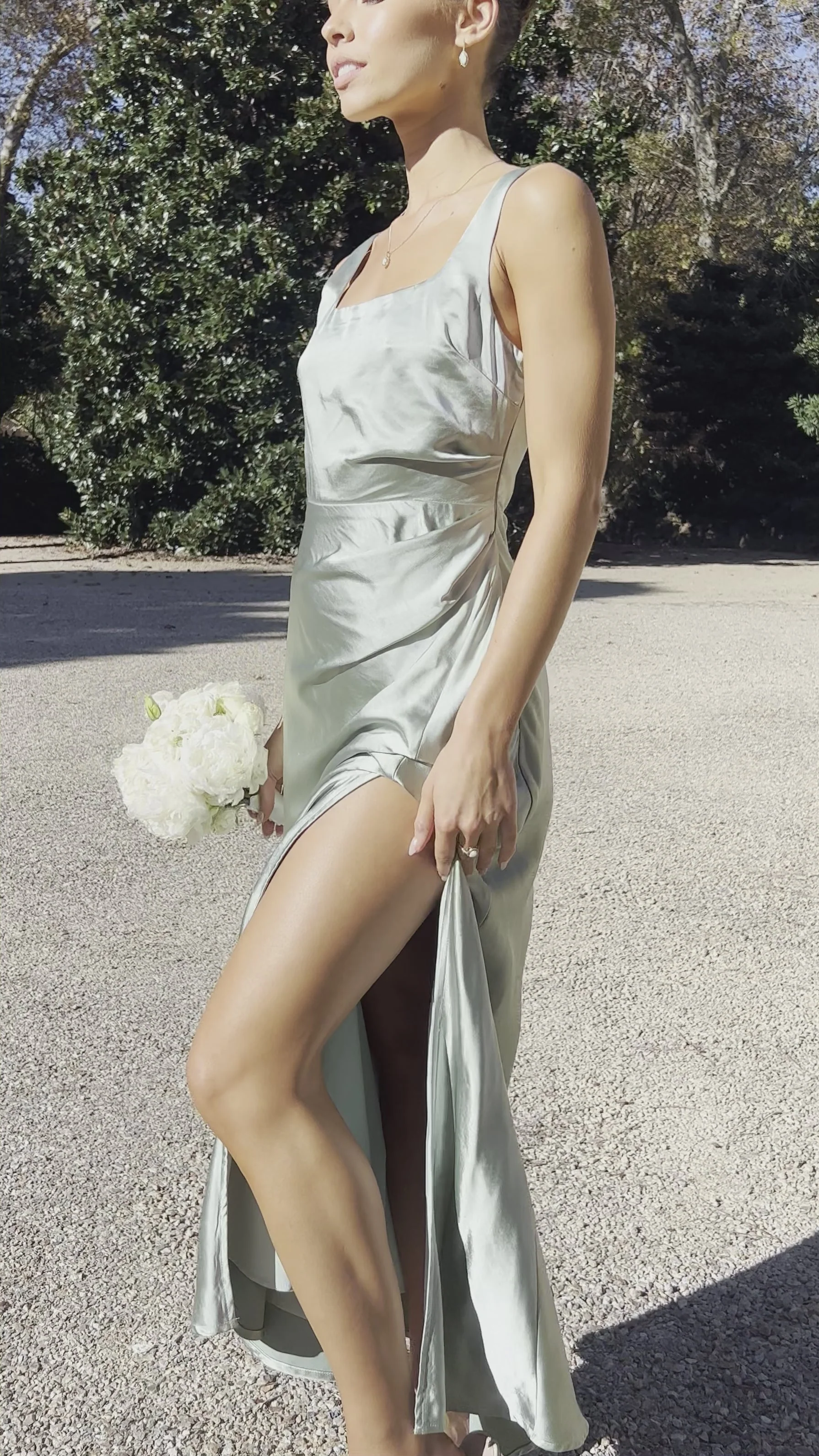 Alaria Maxi Dress - Sage