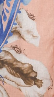 Naliah Long Sleeve Maxi Dress - Willow Blue