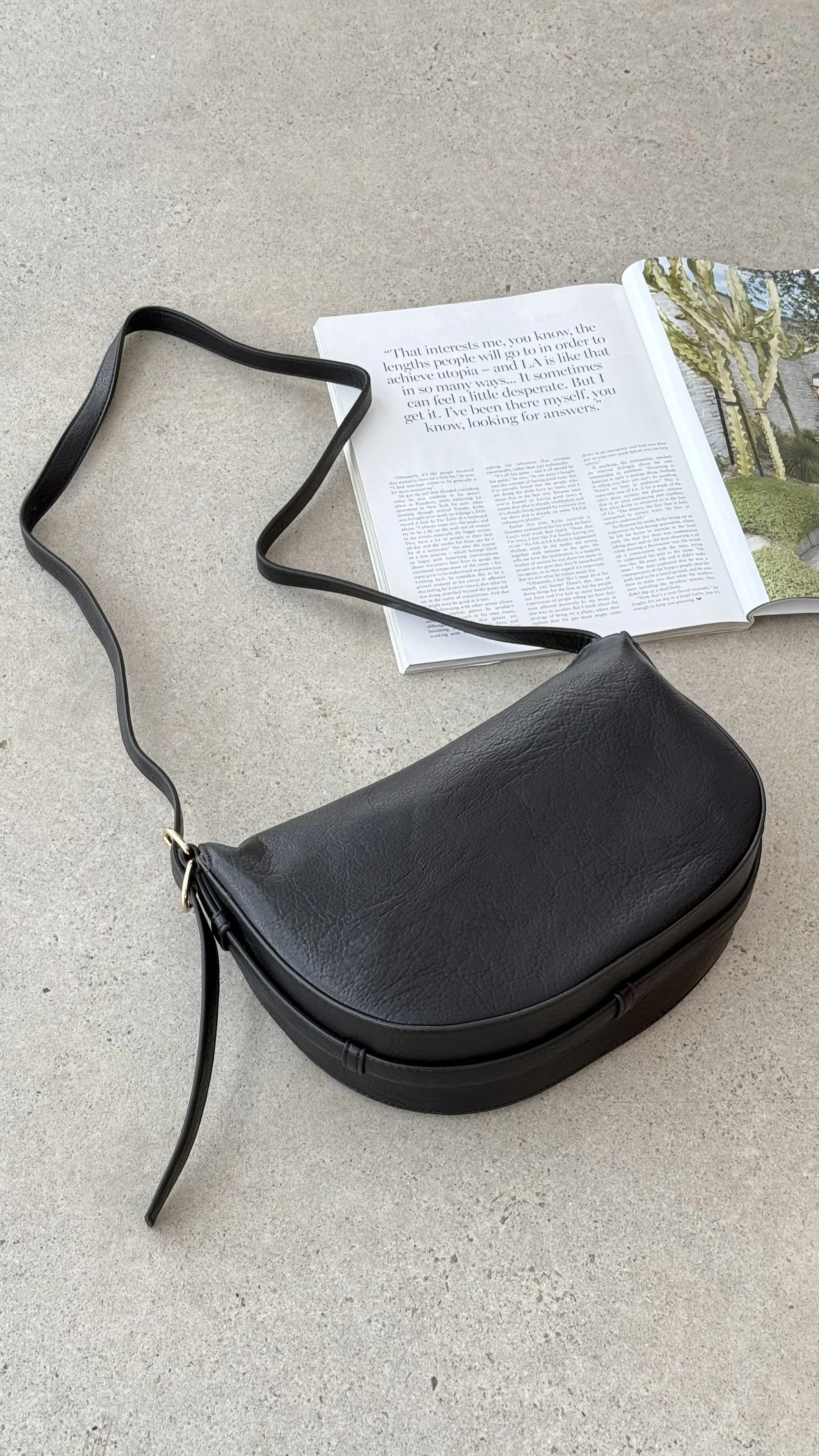 Collins Crossbody Bag - Black