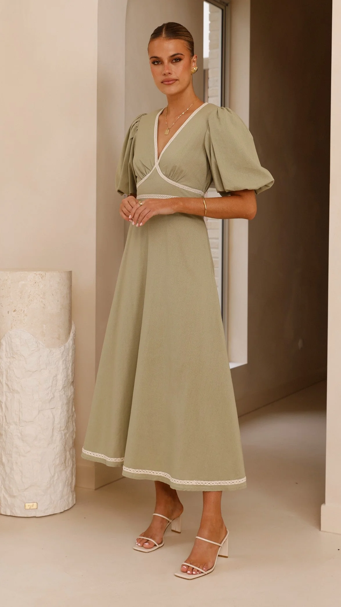 Nakisha Maxi Dress - Sage