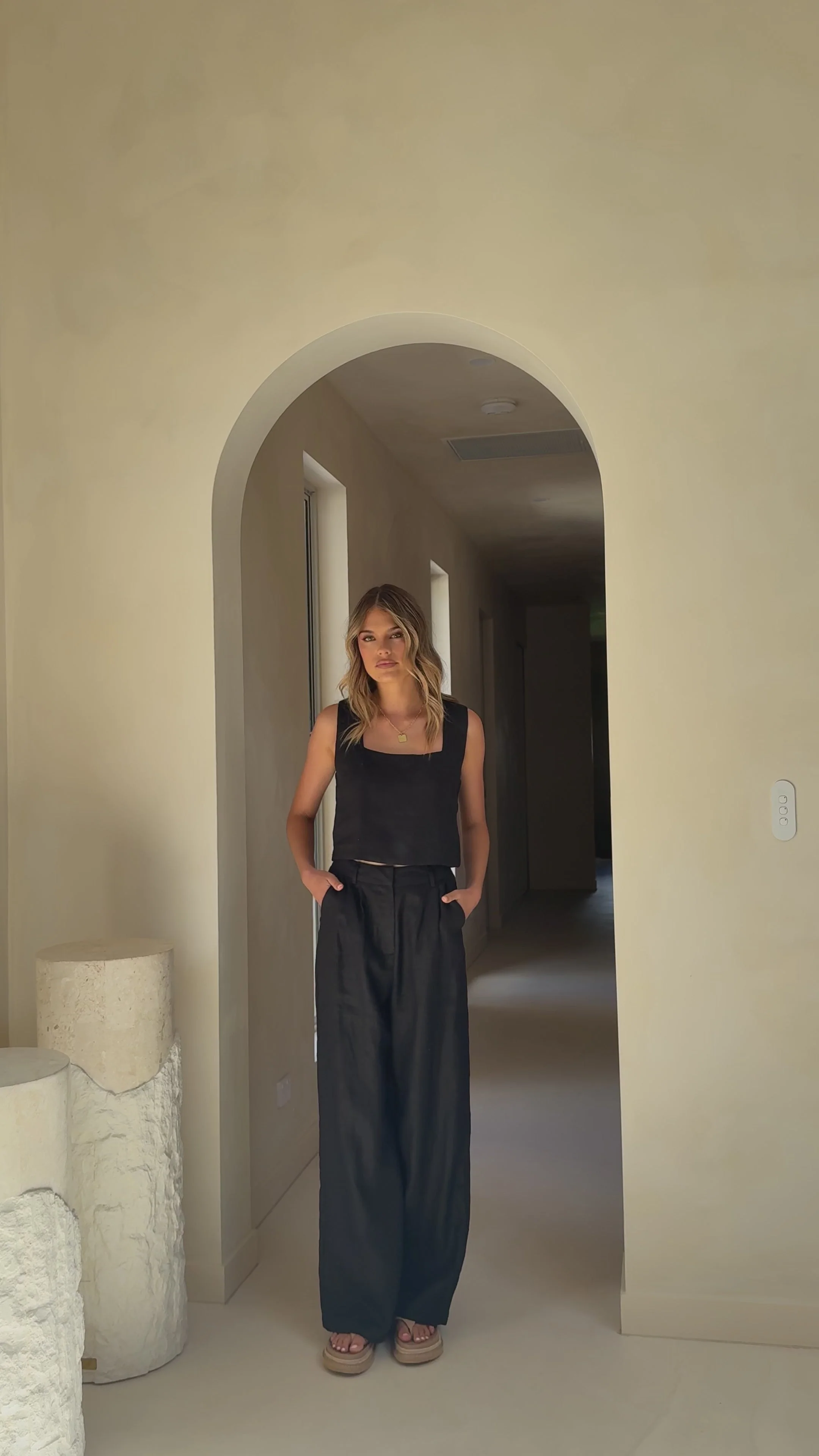 Tillie Crop Top - Black