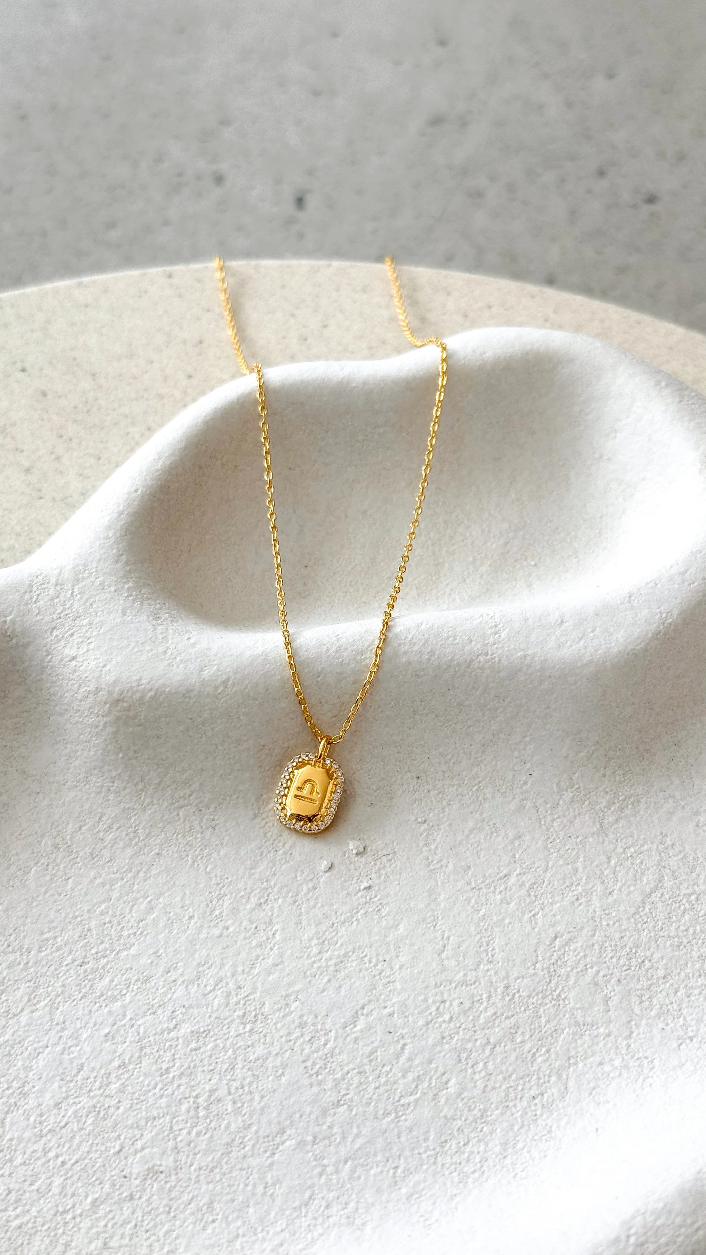 Zodiac Necklace - Libra
