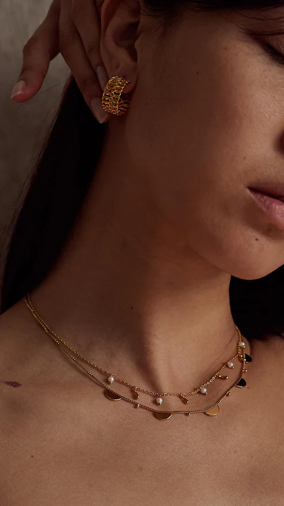 Cassandra Necklace - Gold