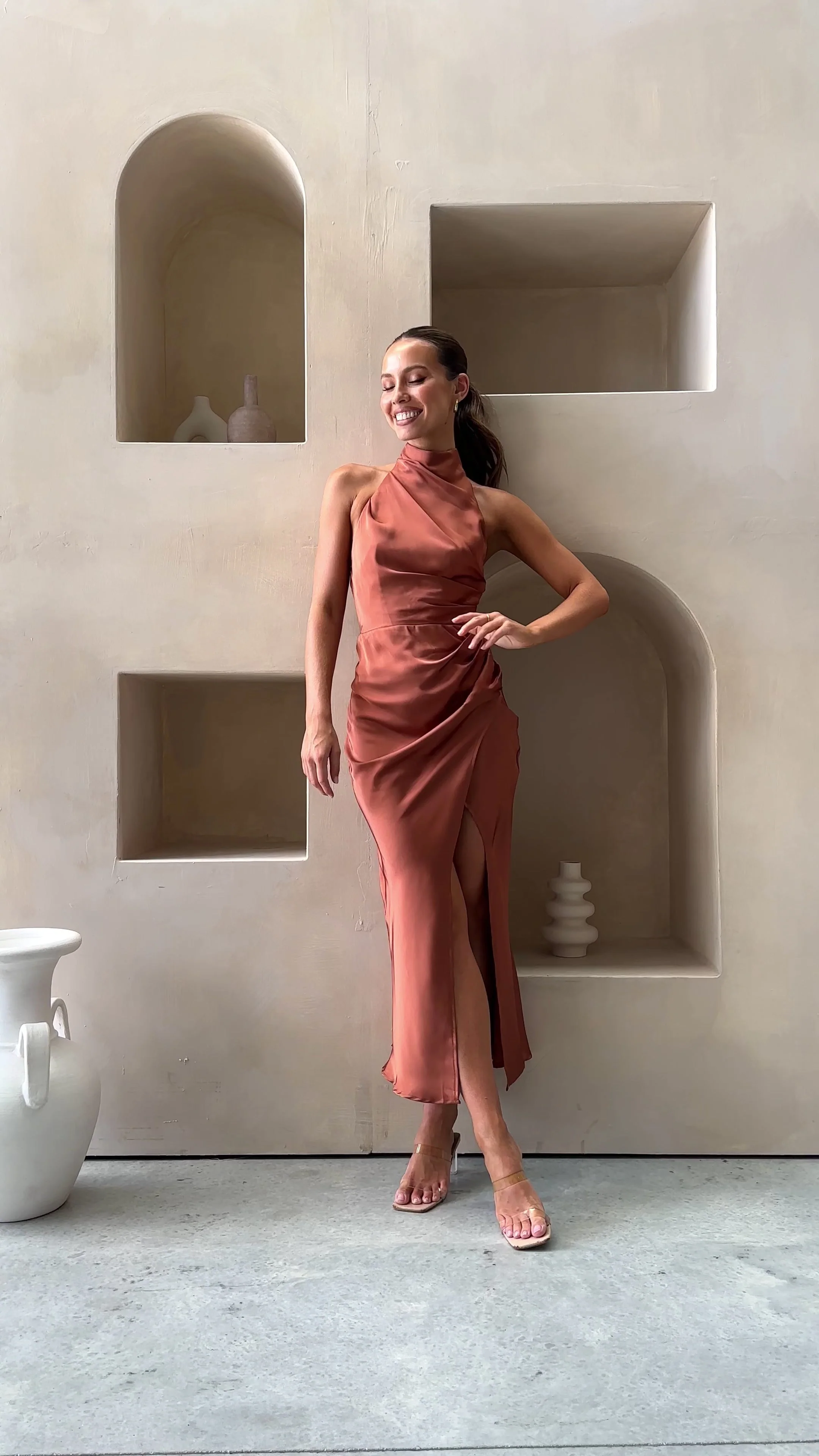 Kendall Maxi Dress - Copper