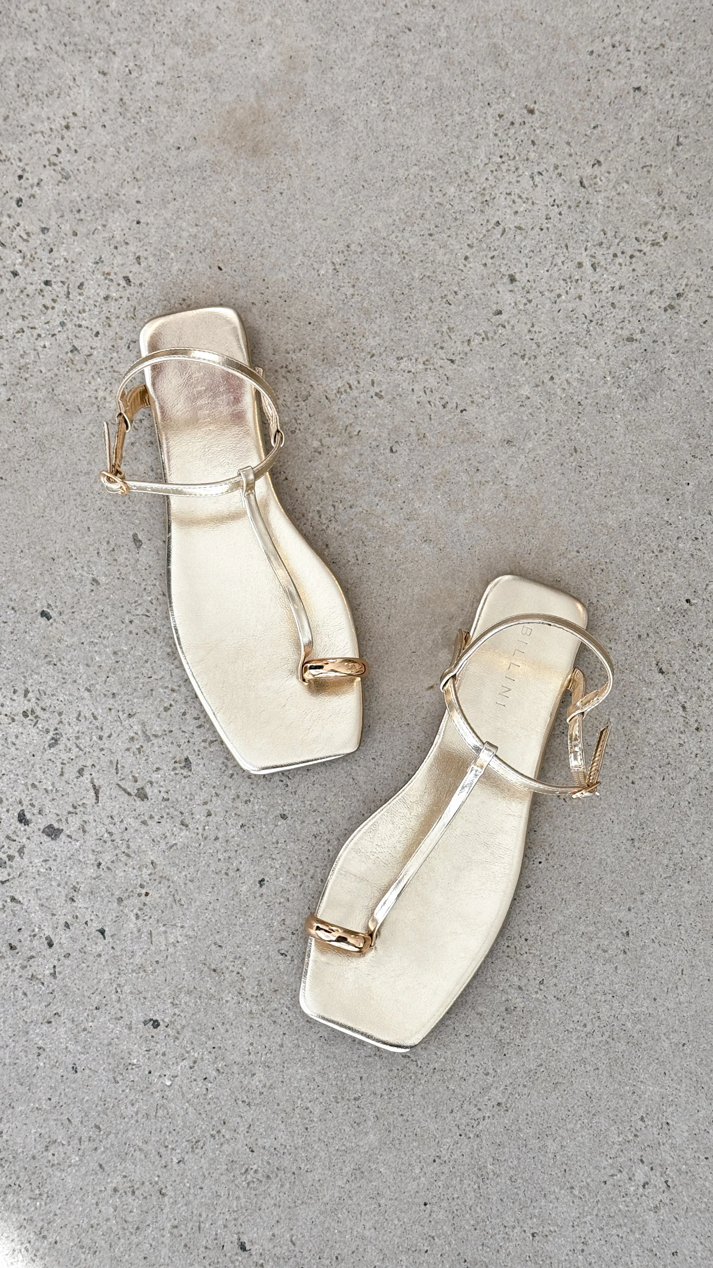 Elodia Sandal - Gold Metallic