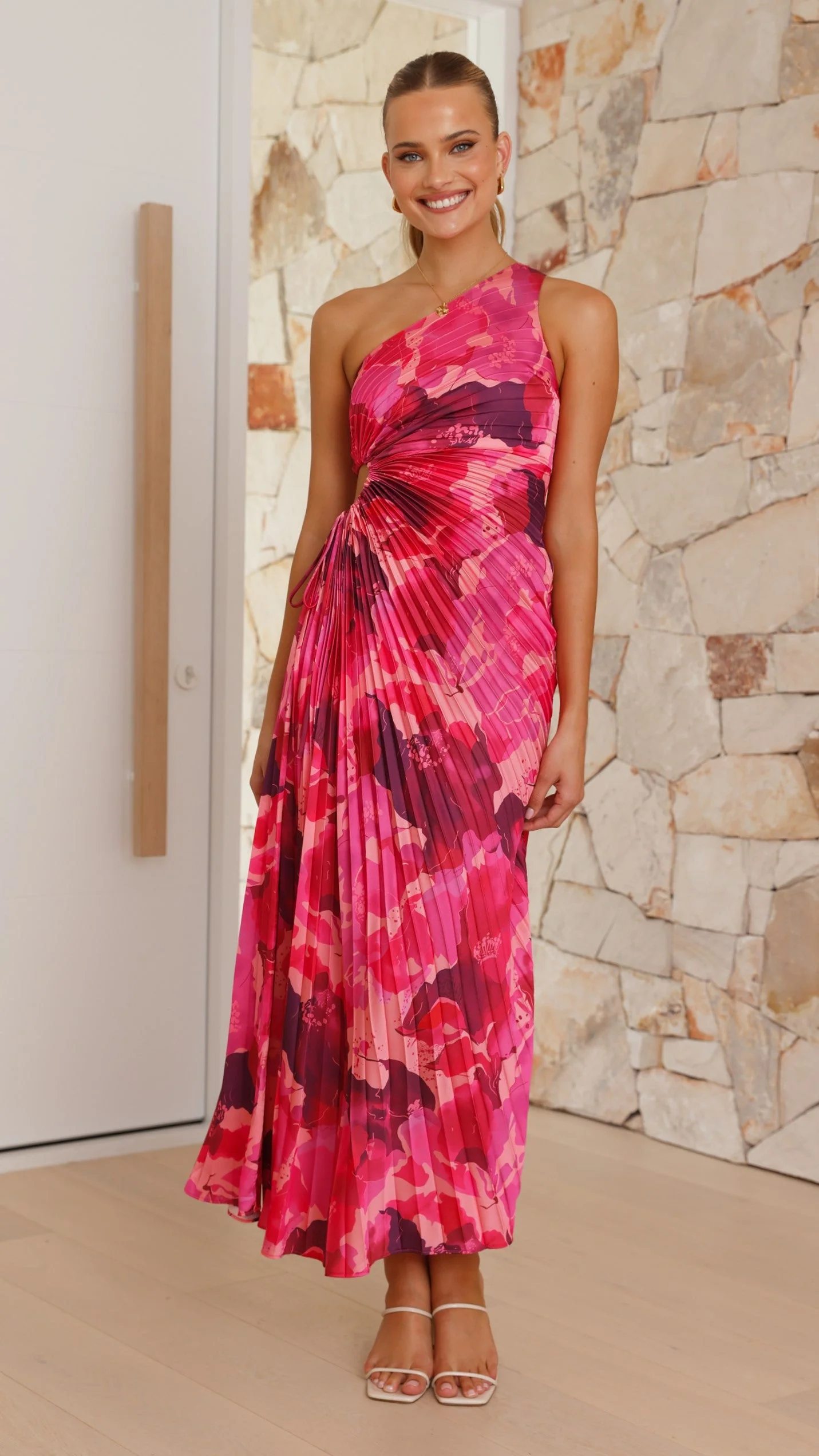 Laken Maxi Dress - Pink Floral