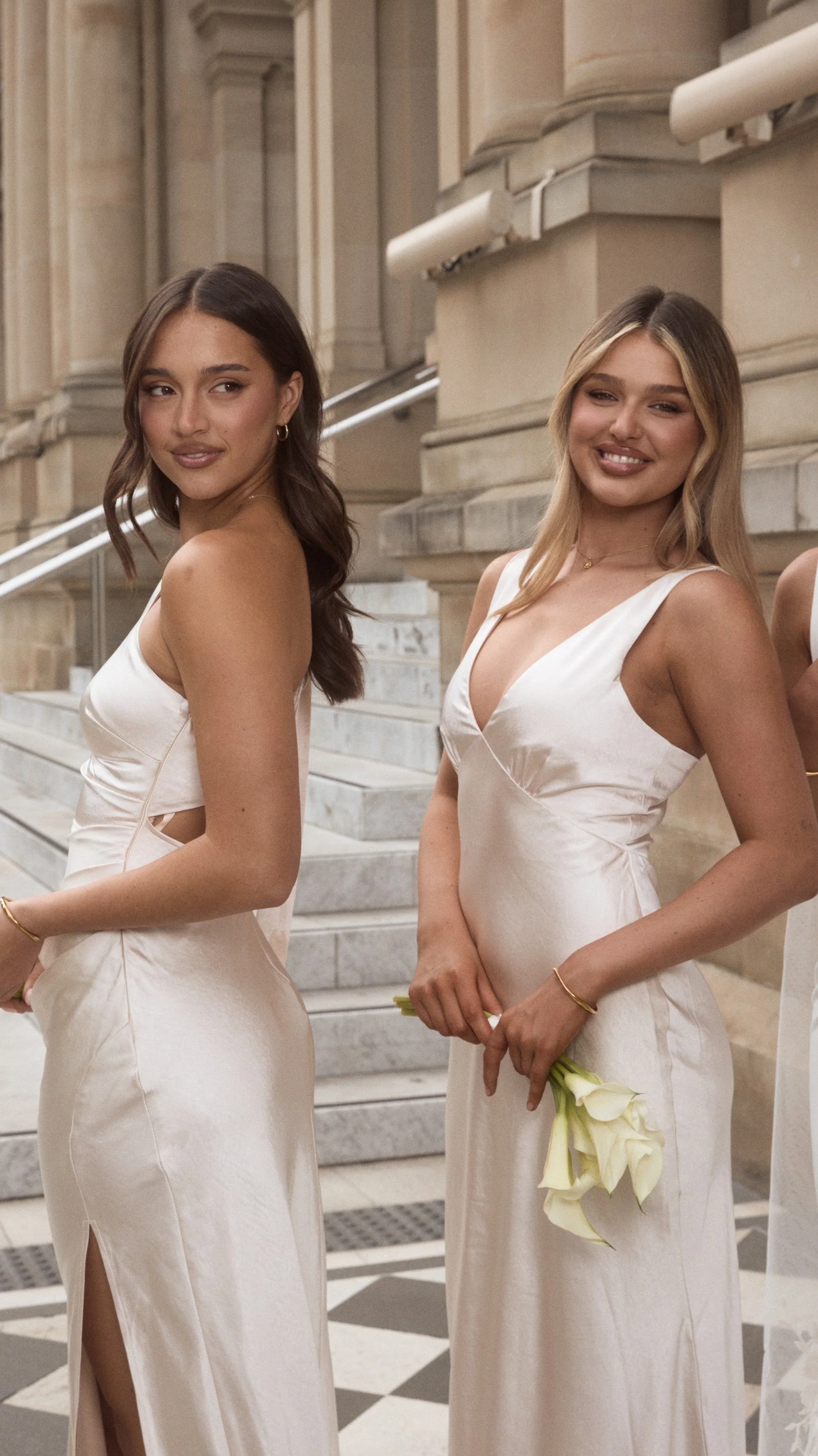 Sofia Maxi Dress - Champagne