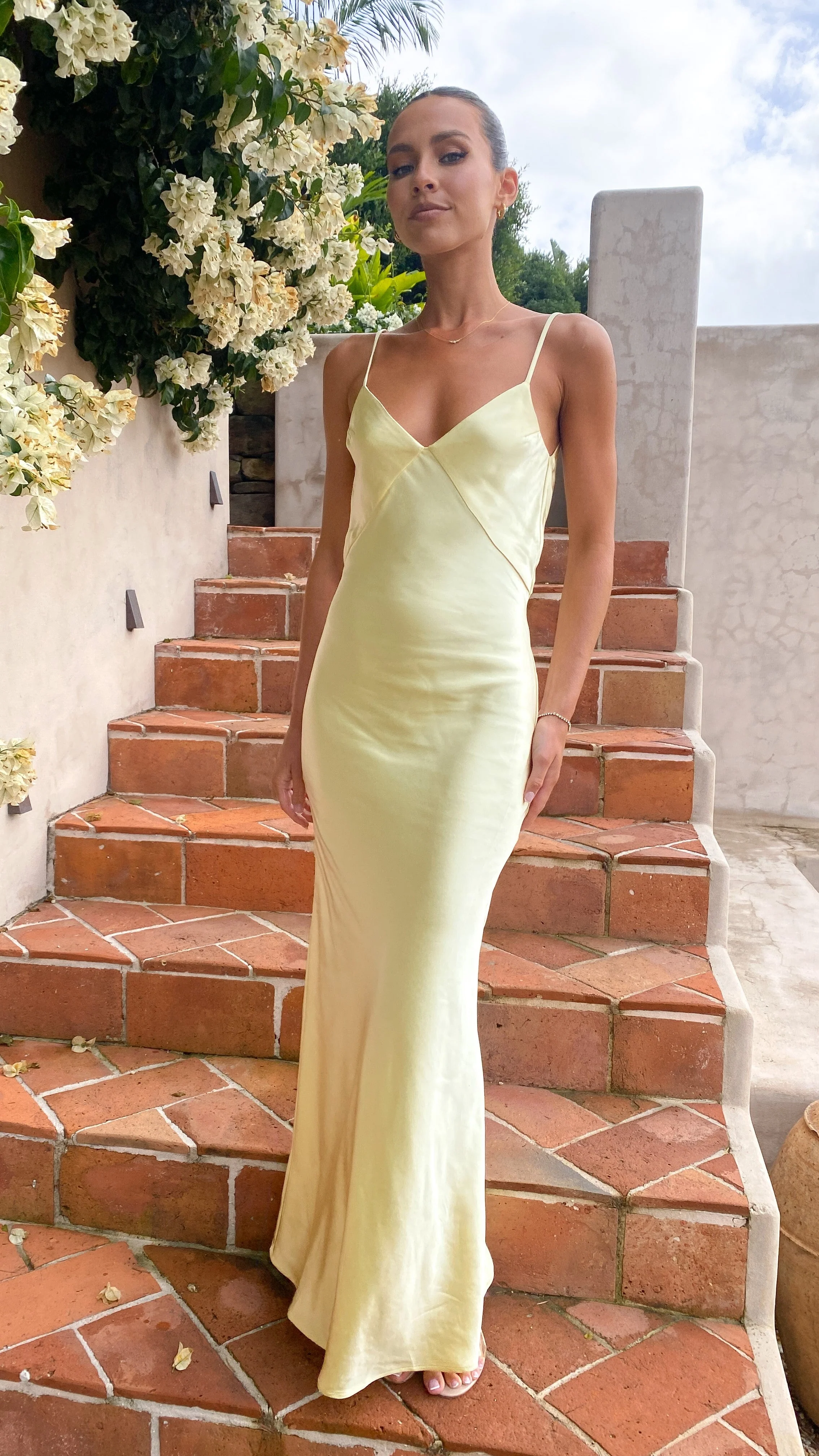 Gisella Maxi Dress - Yellow