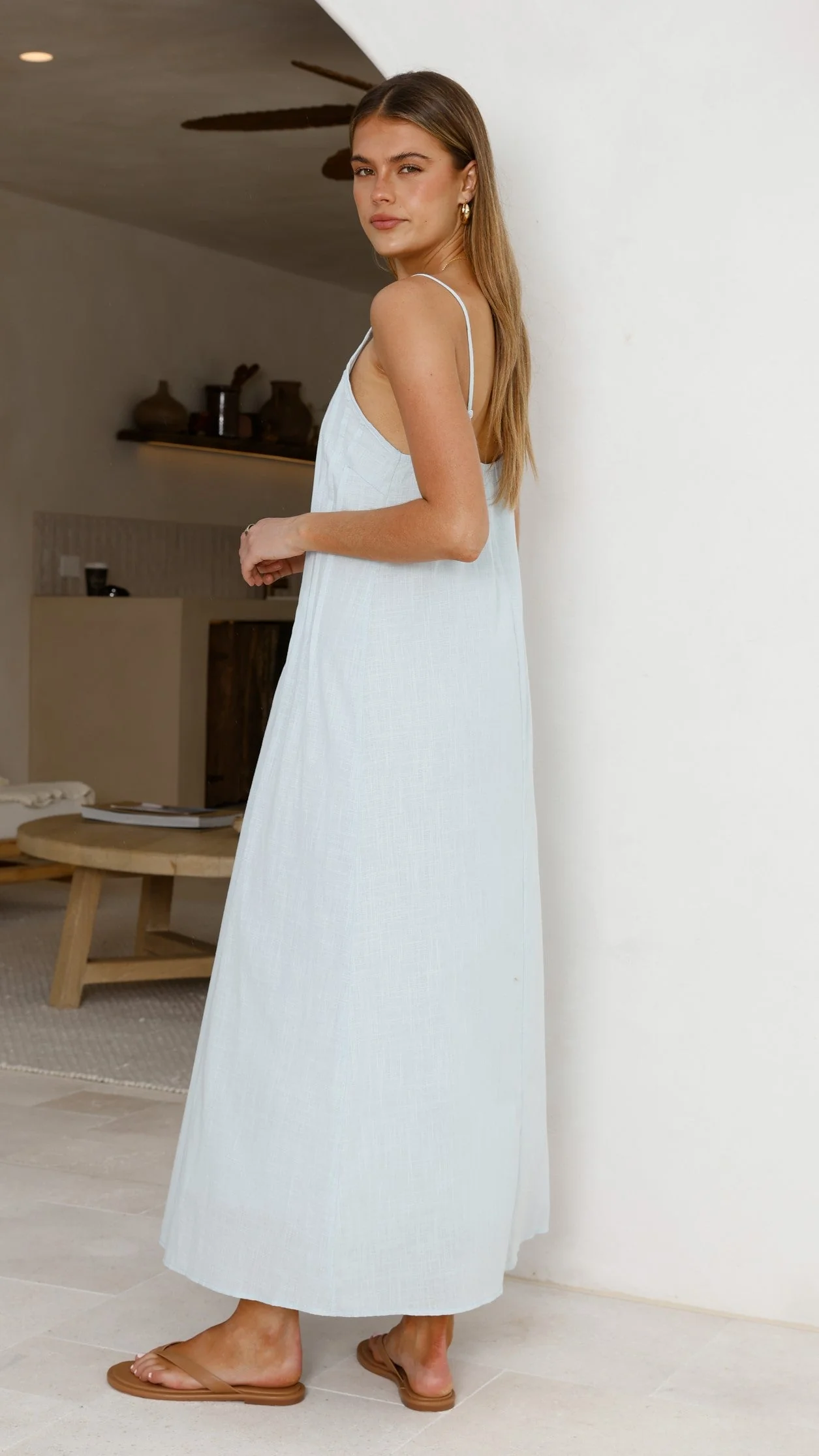Aspen Maxi Dress - Baby Blue