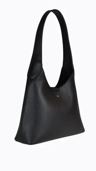 Rebel Shoulder Bag - Black Pebble