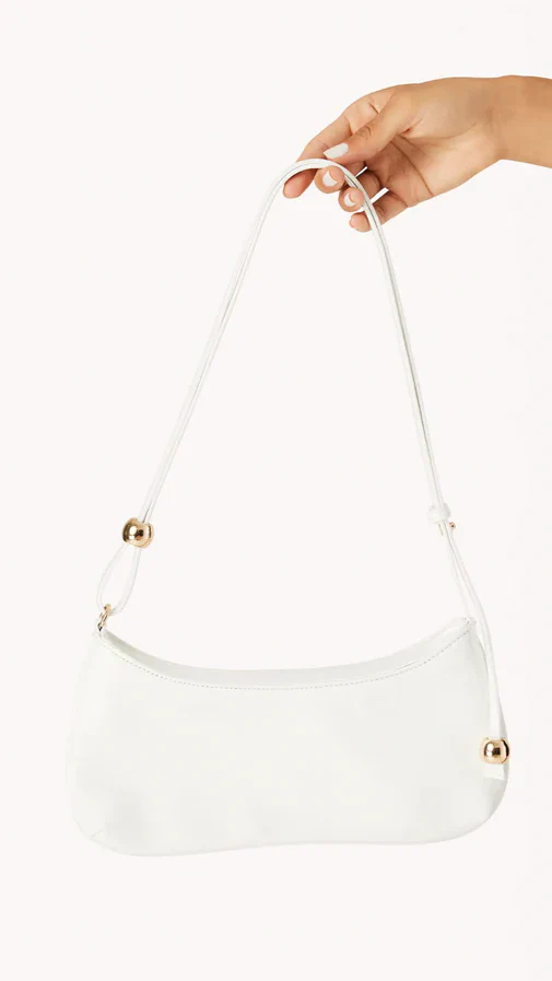 Rosabelle Shoulder Bag - White Shine