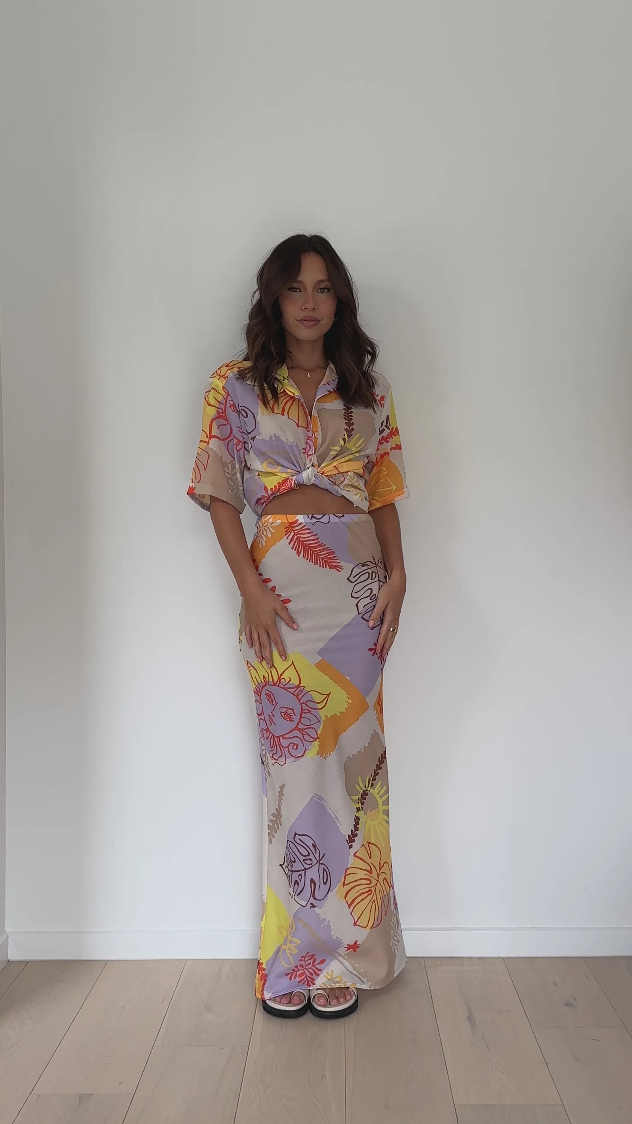 Palama Maxi Skirt - Palama Print