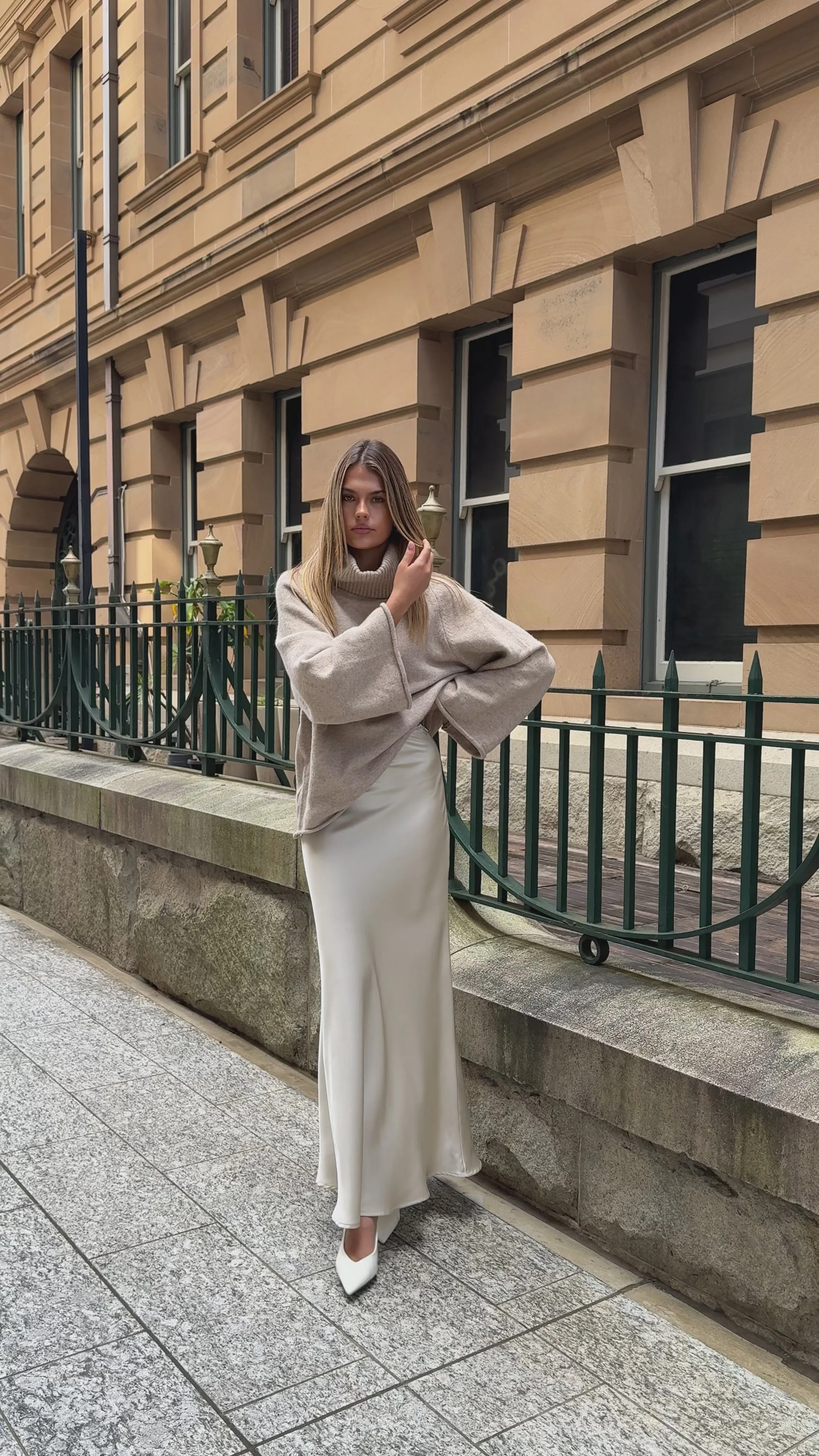 Jacques Knitted Jumper - Oatmeal