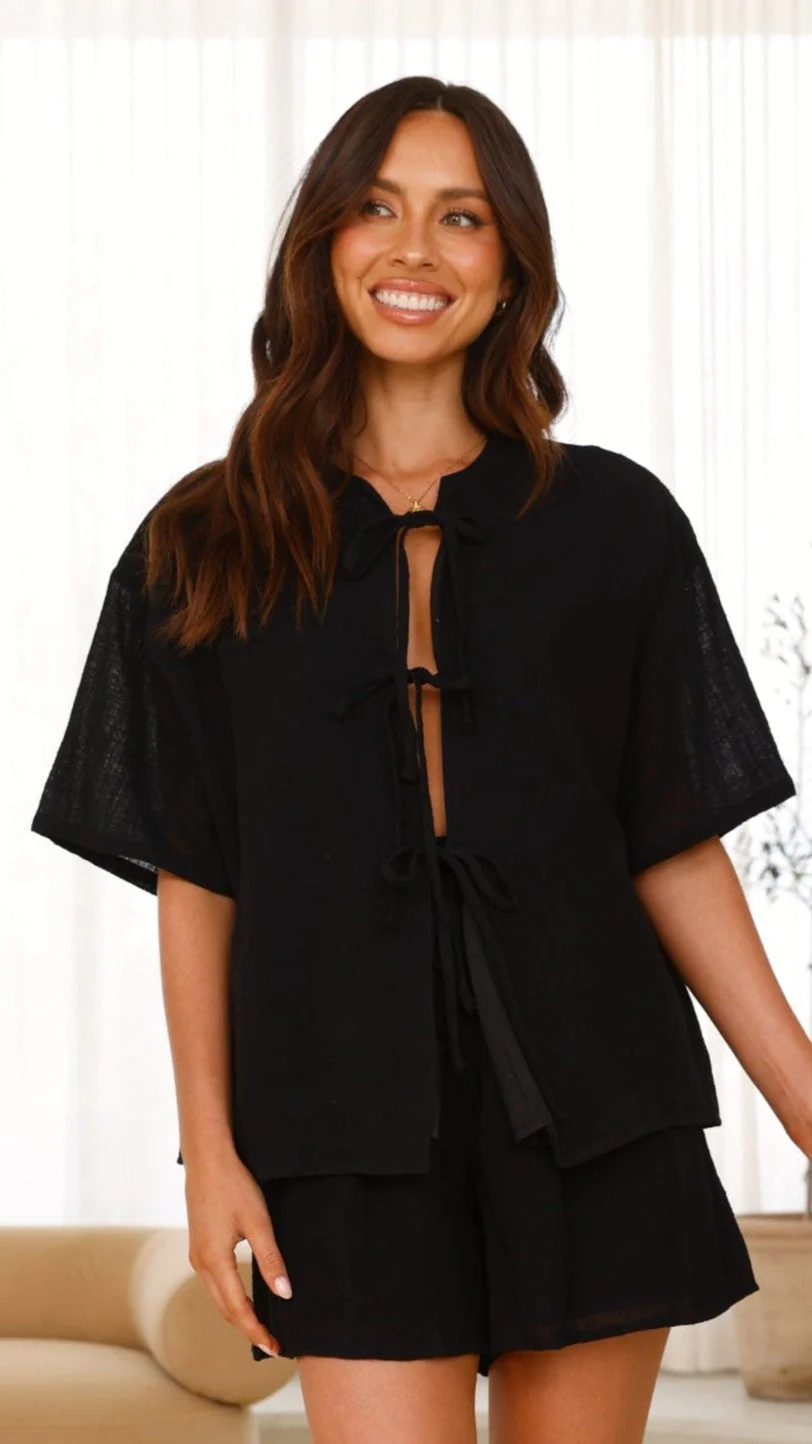 Arana Top - Black