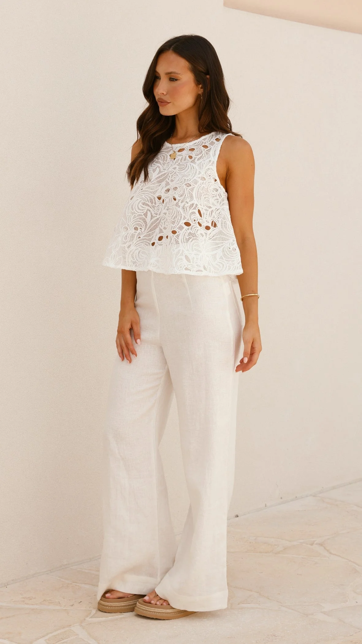 Zoe Top - White
