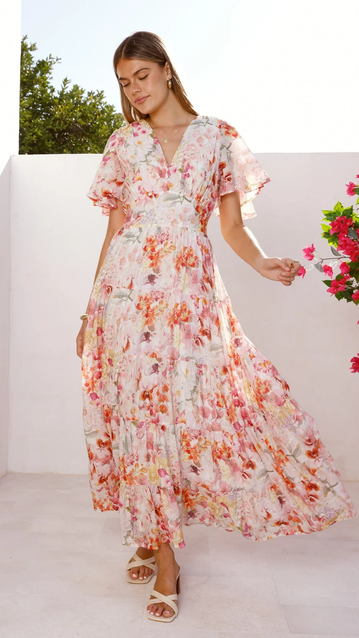 Jana Maxi Dress - Spring Floral