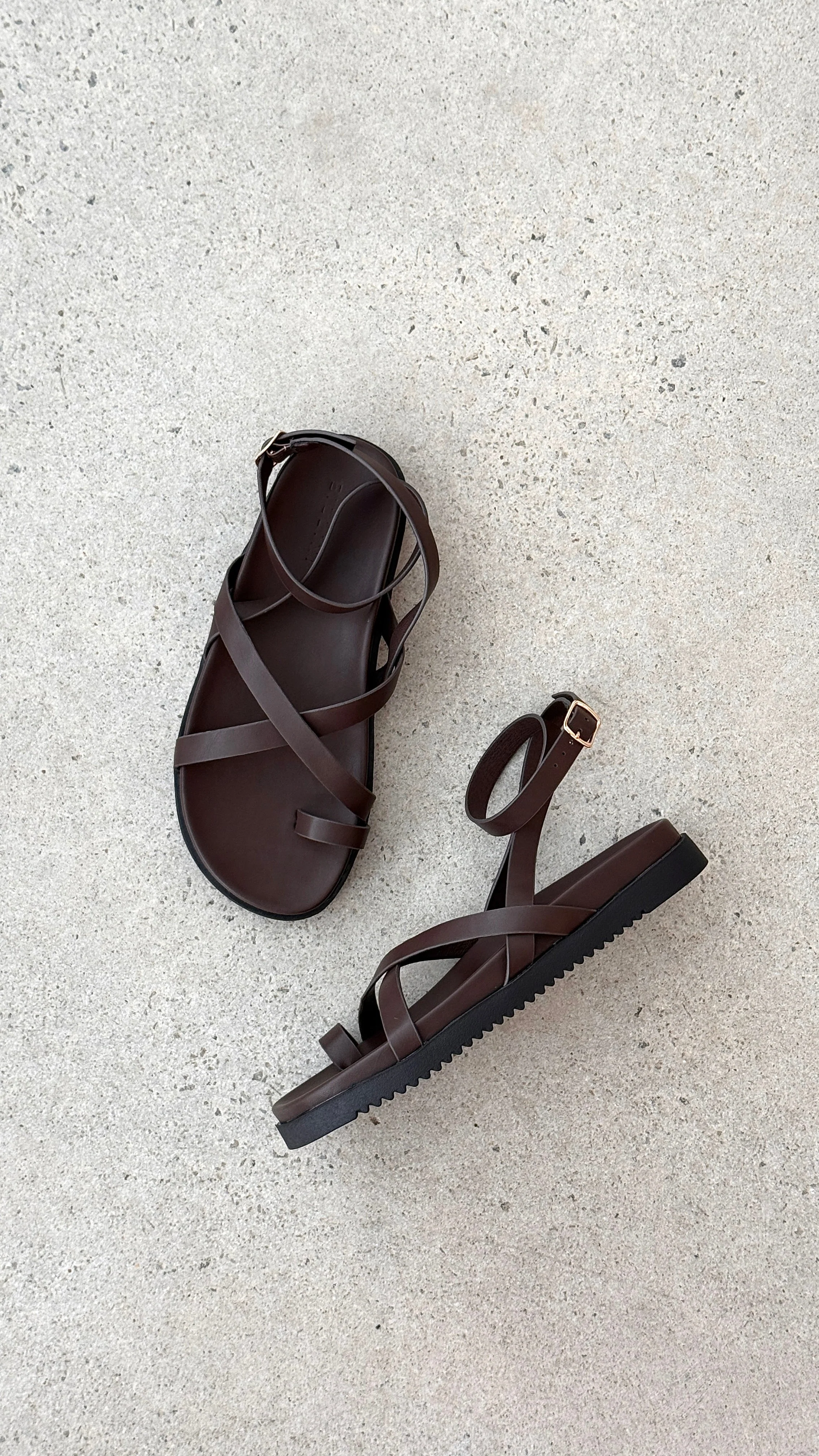 Adira Sandal - Chocolate