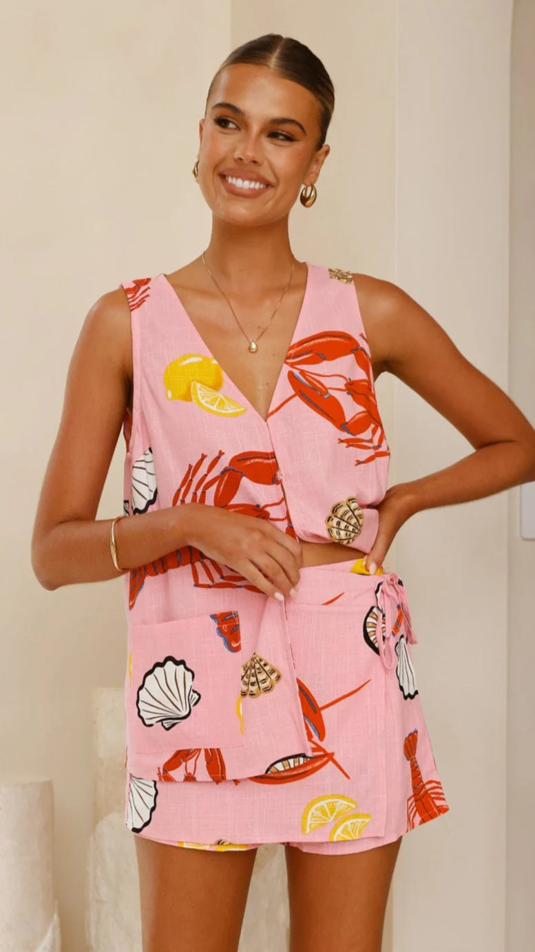 Dali Skort - Shell Lover Print