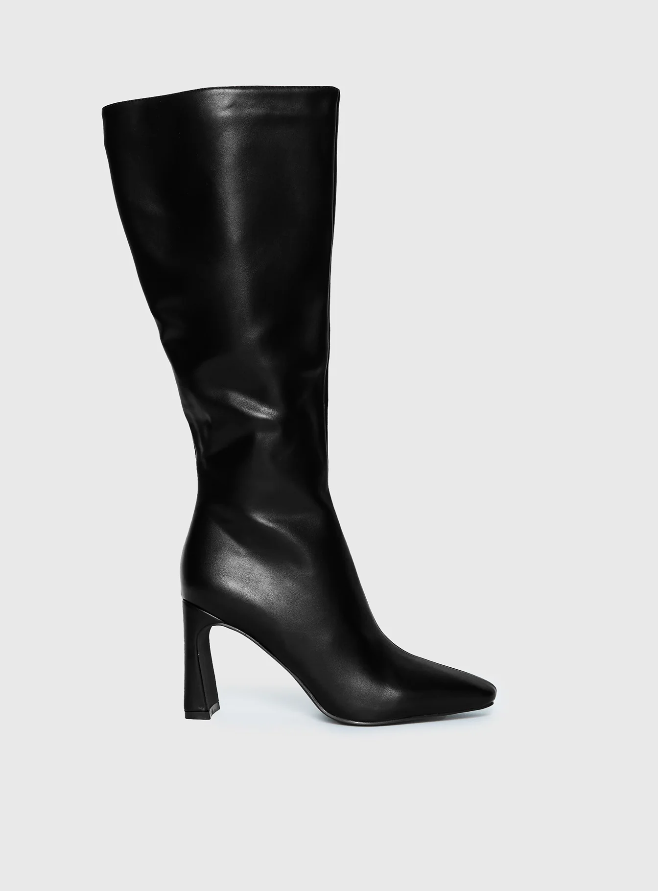 Sawyer Knee High Boots Black