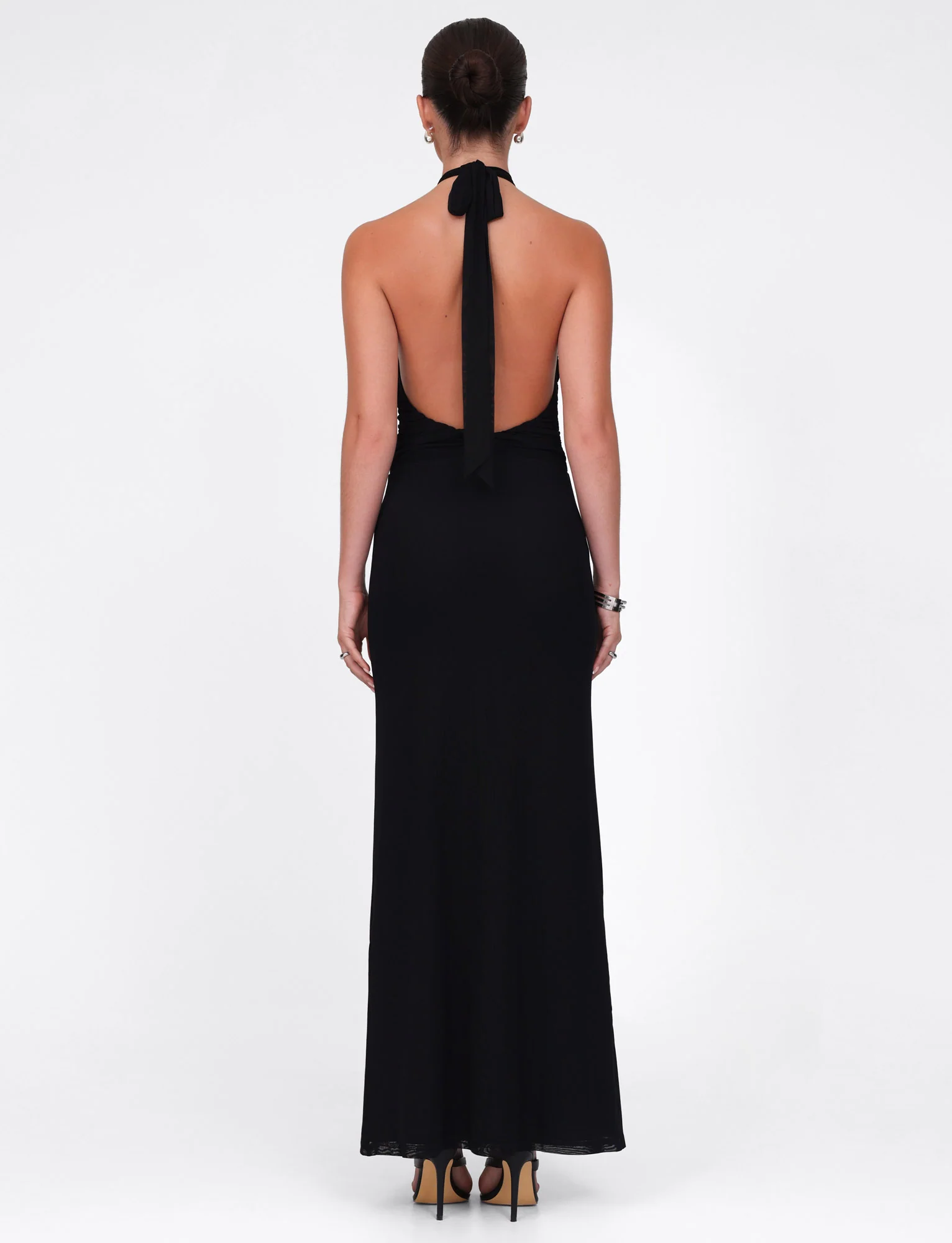 ZARA MAXI DRESS - BLACK