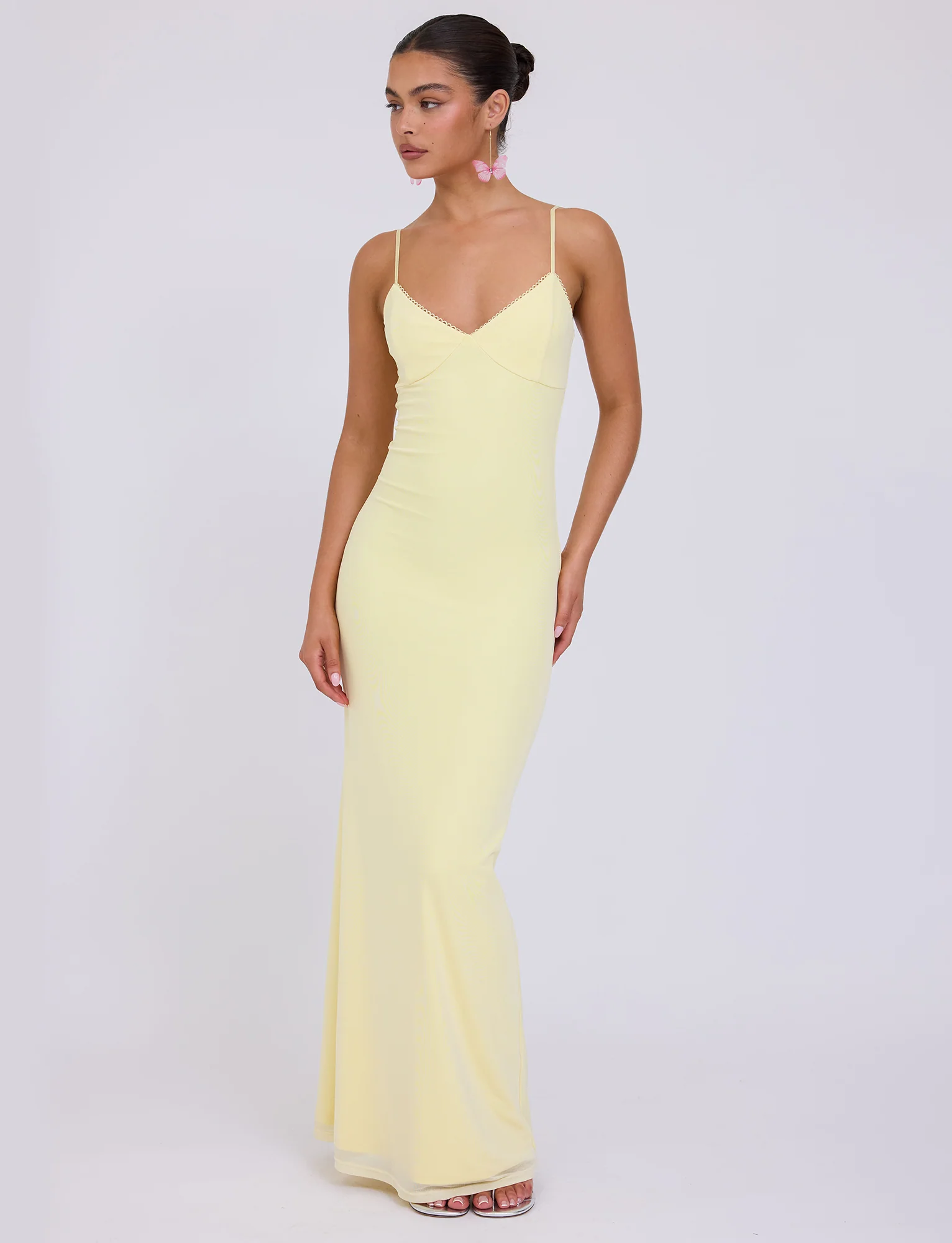 JULIANNA DRESS - YELLOW : LEMON