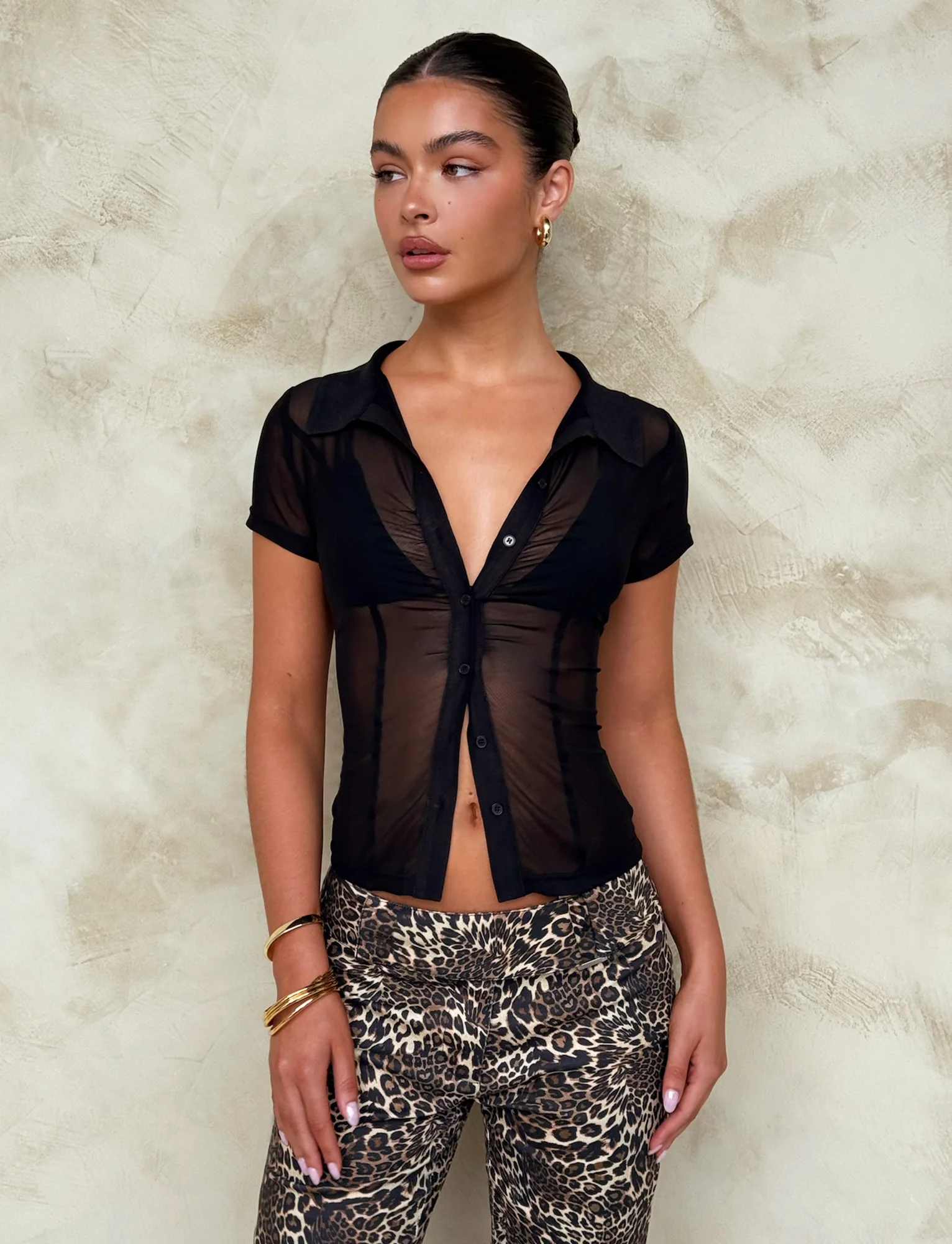 VESPER PANT - MULTI : LEOPARD