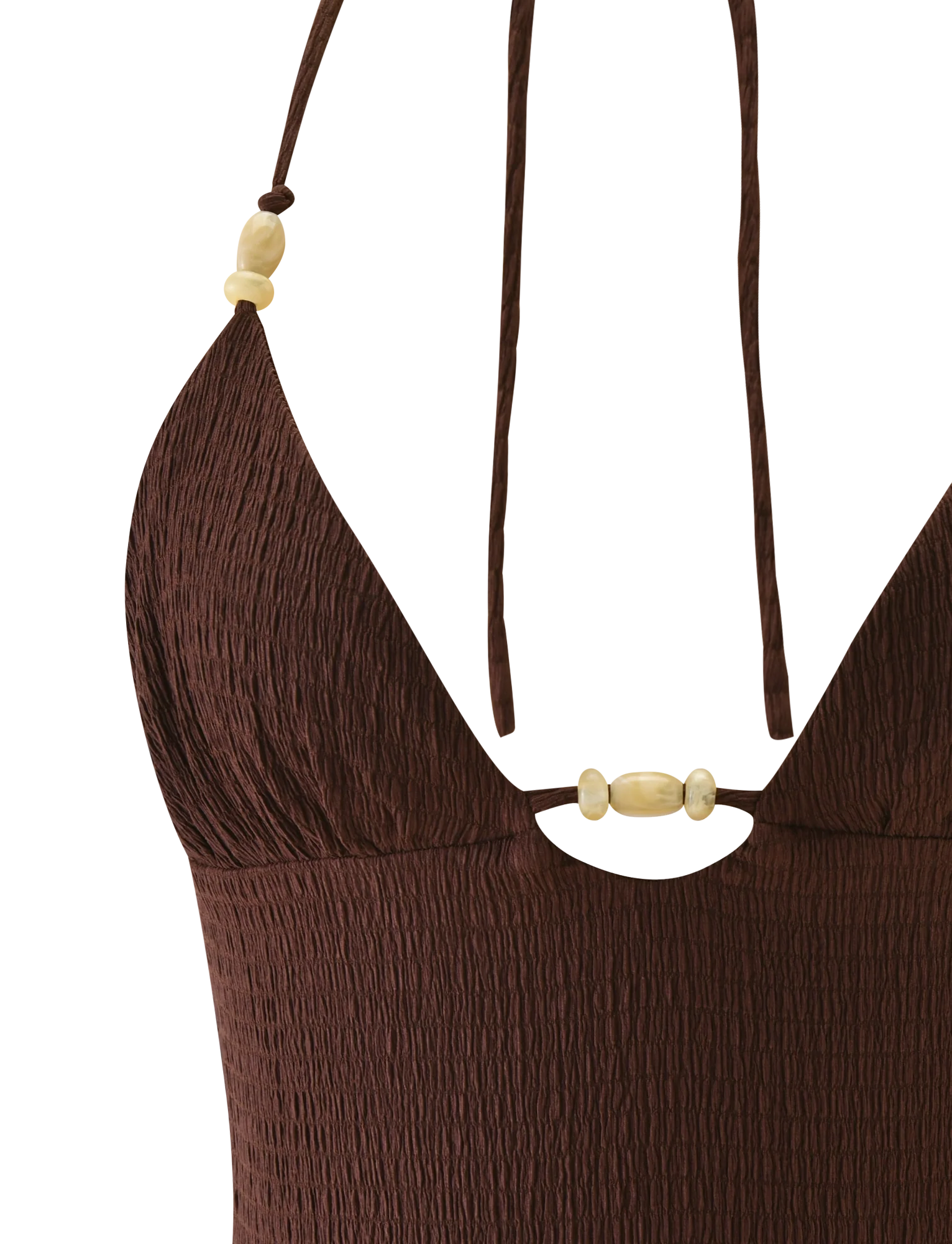 ZINNIA TOP - CHOCOLATE