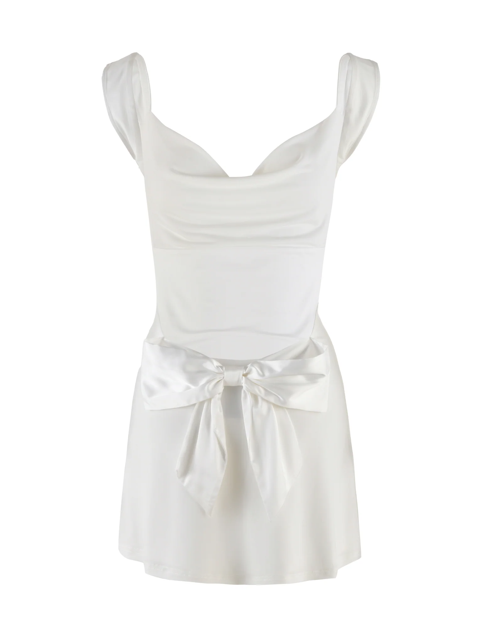 ZITA MINI DRESS - WHITE
