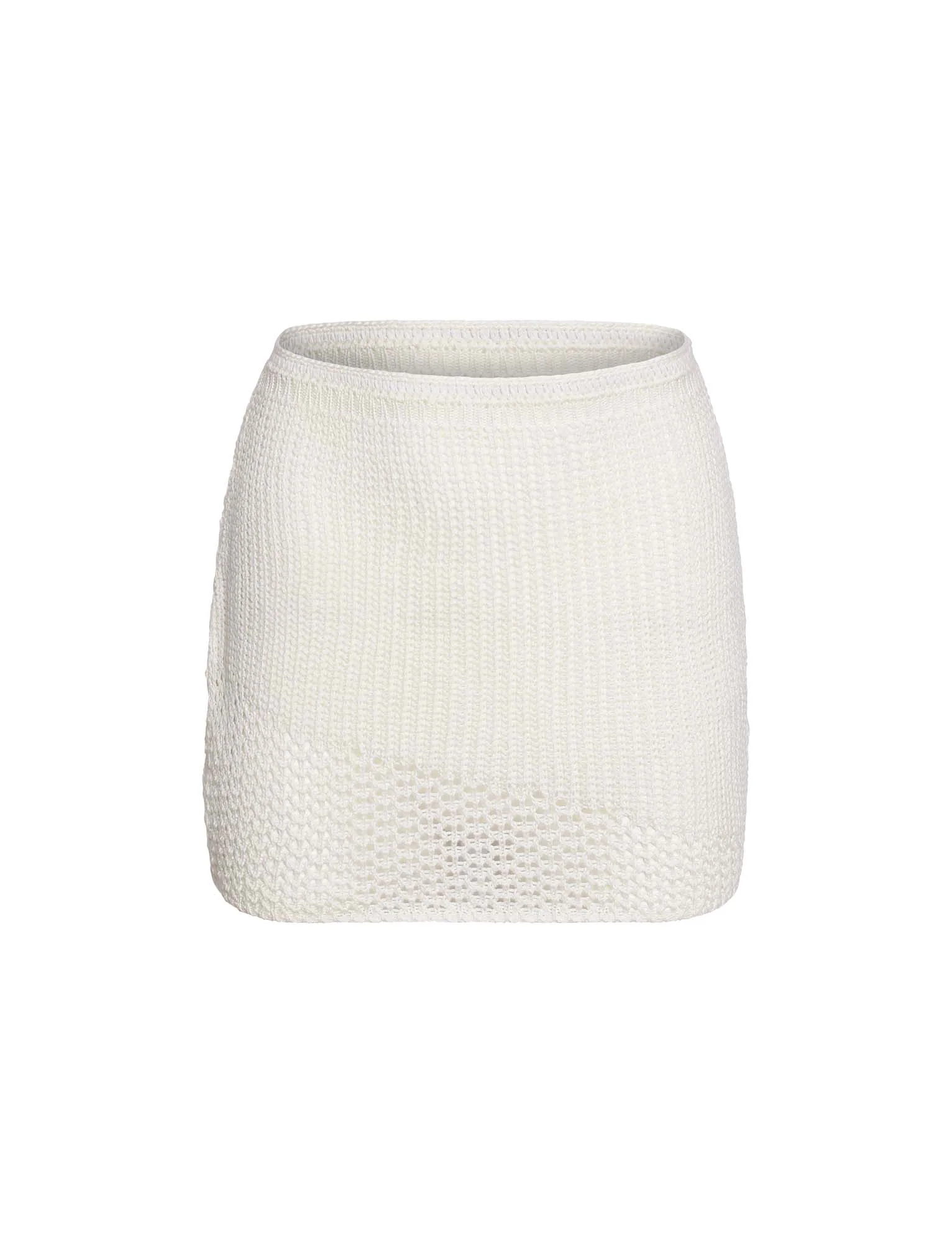 MACAULEY MINI SKIRT - WHITE