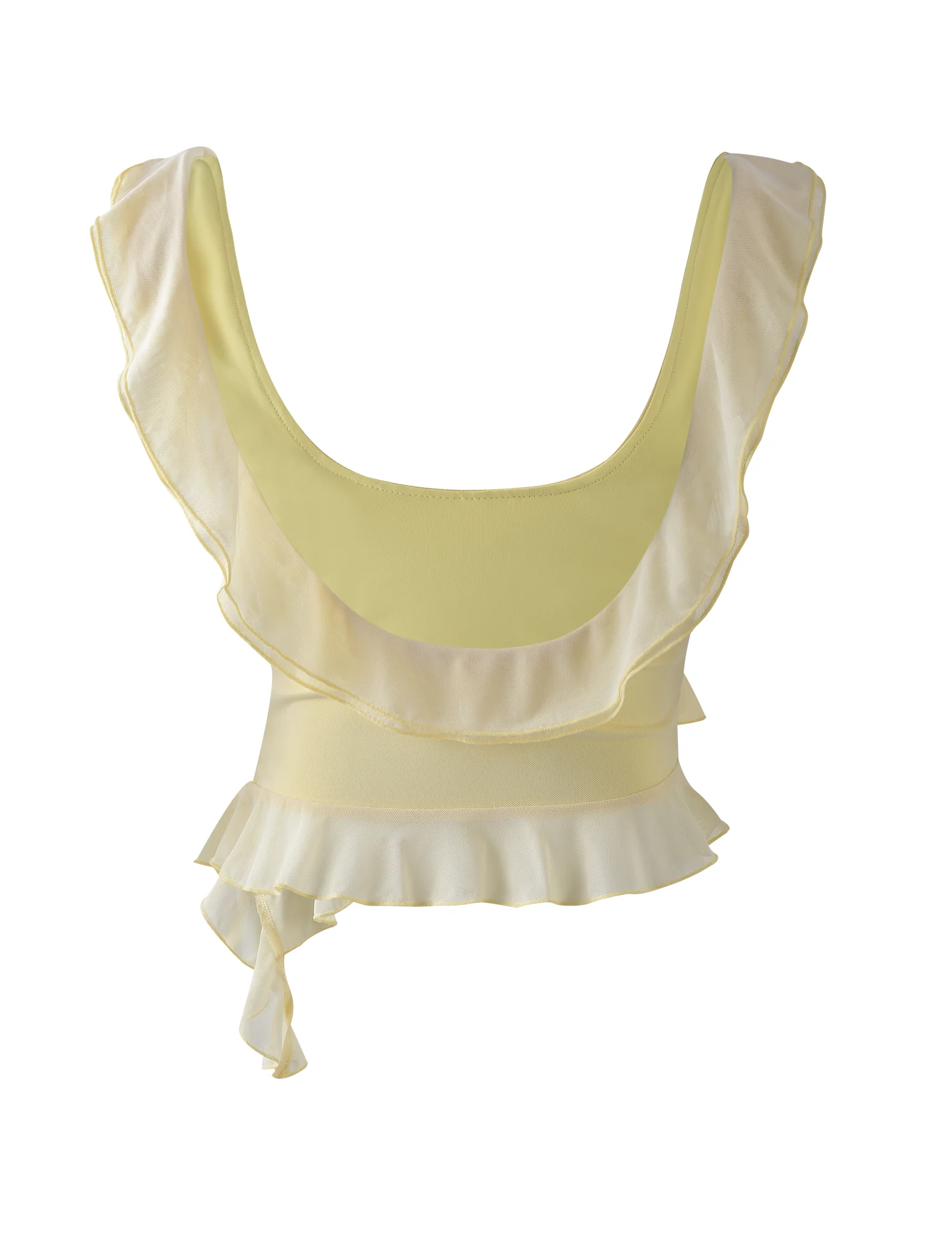 STORMI TOP - YELLOW : LEMON