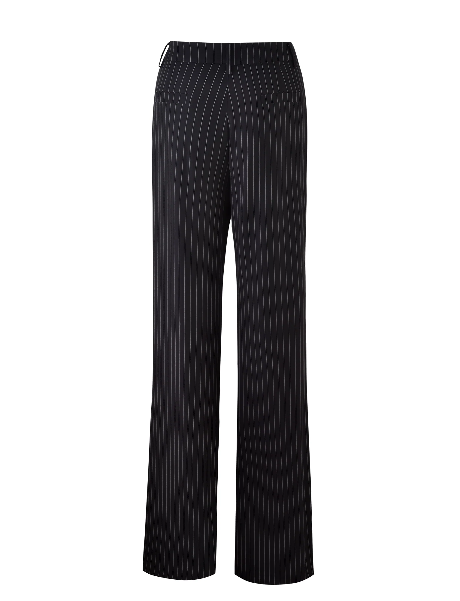 TAMARA PANT - BLACK : PINSTRIPE