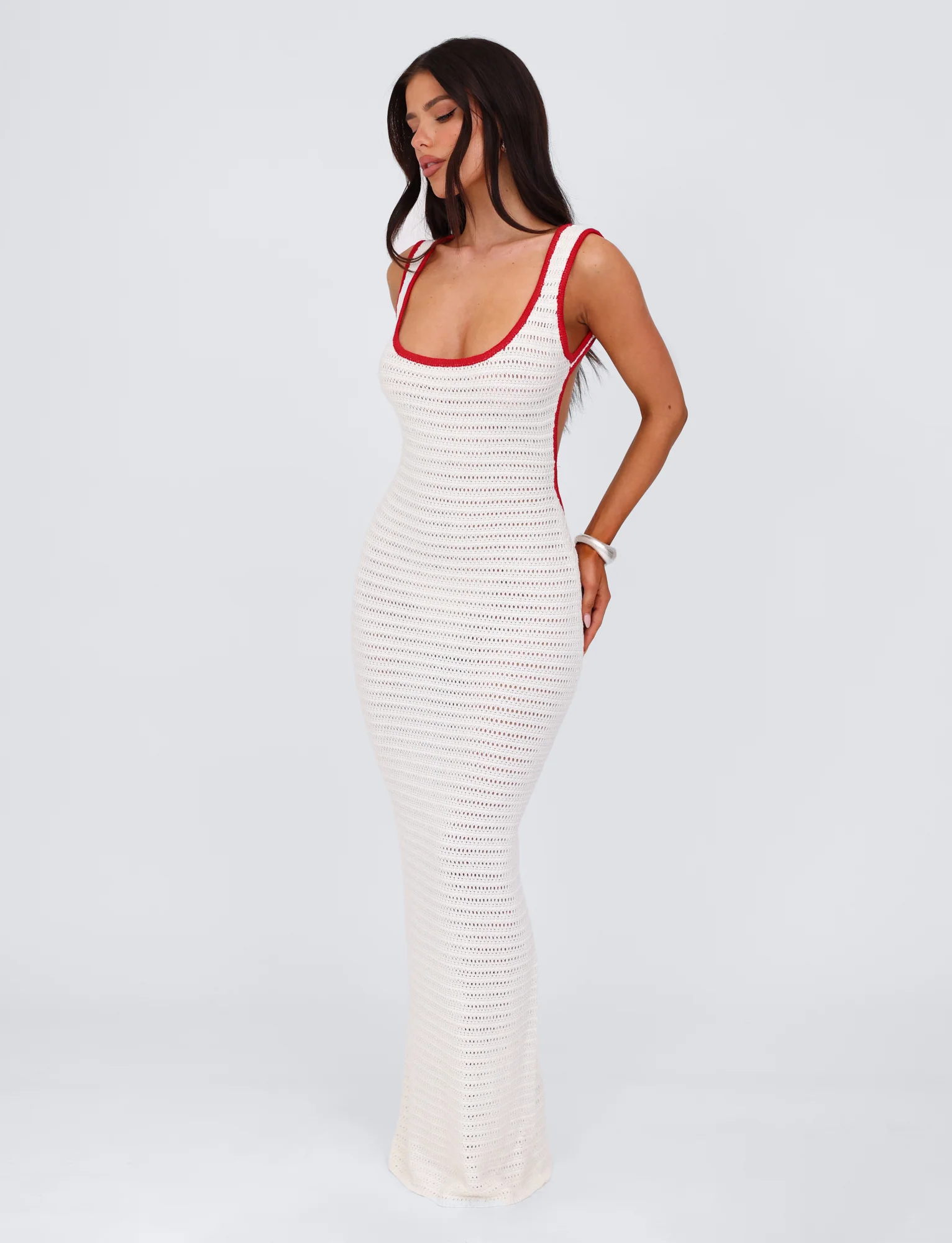 MARLEIGH DRESS - WHITE