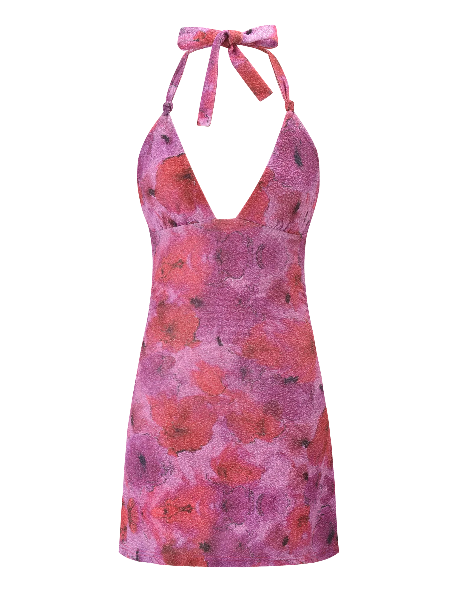 TALYN MINI DRESS - PINK SPARKLE FLORAL