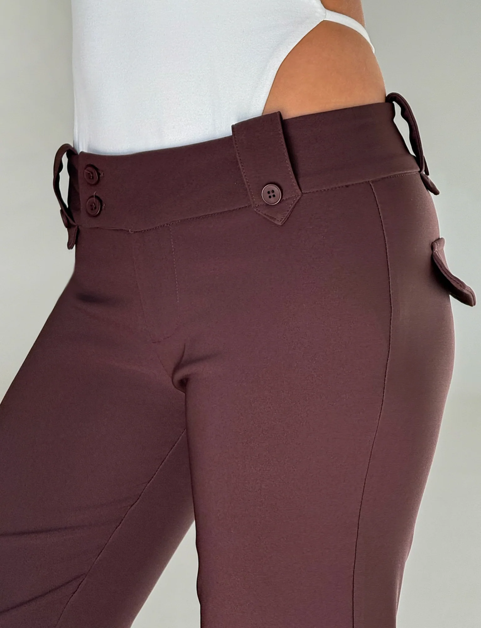 KITTIE PANT - BROWN : CHOCOLATE