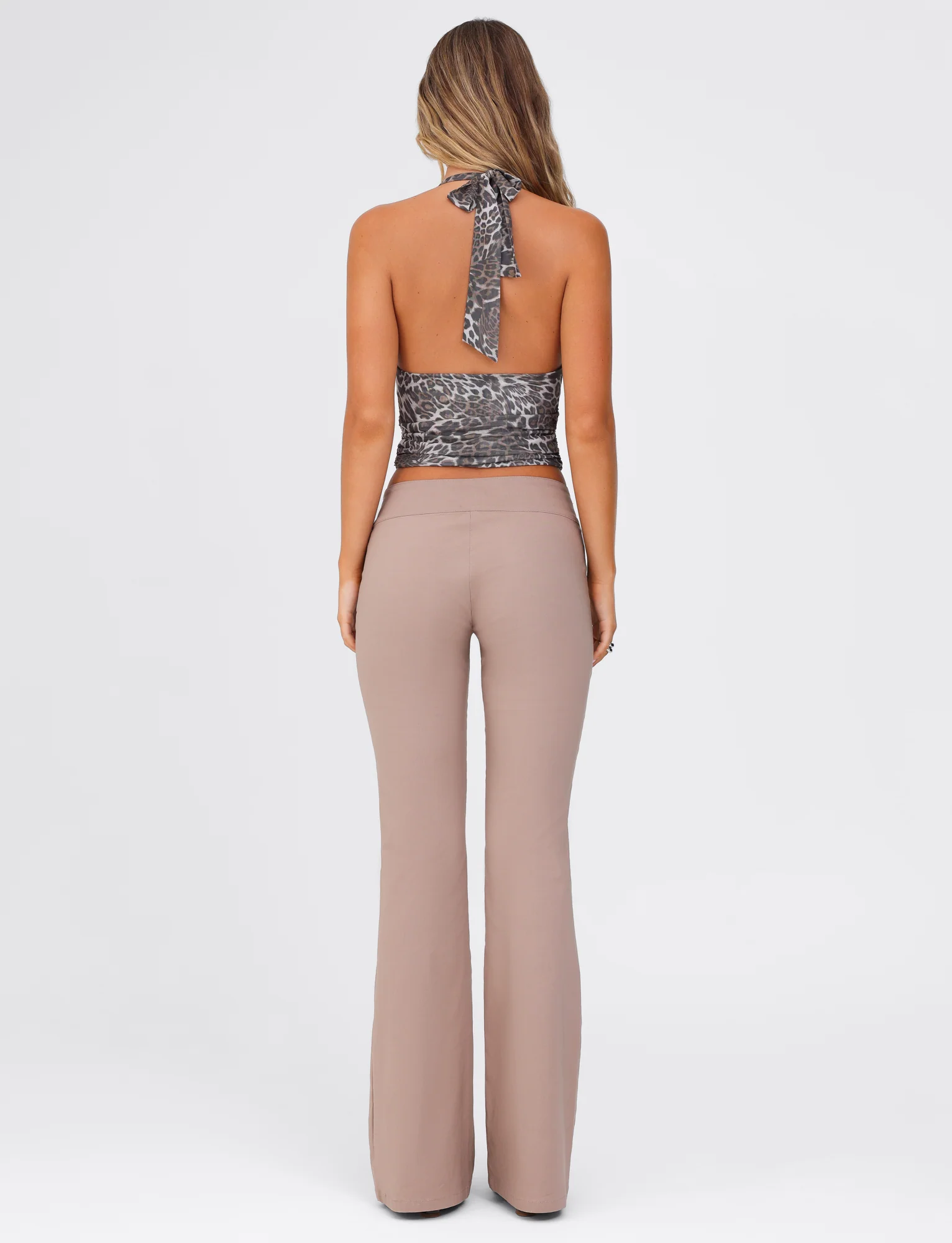 VESPER PANT - BROWN : TAN