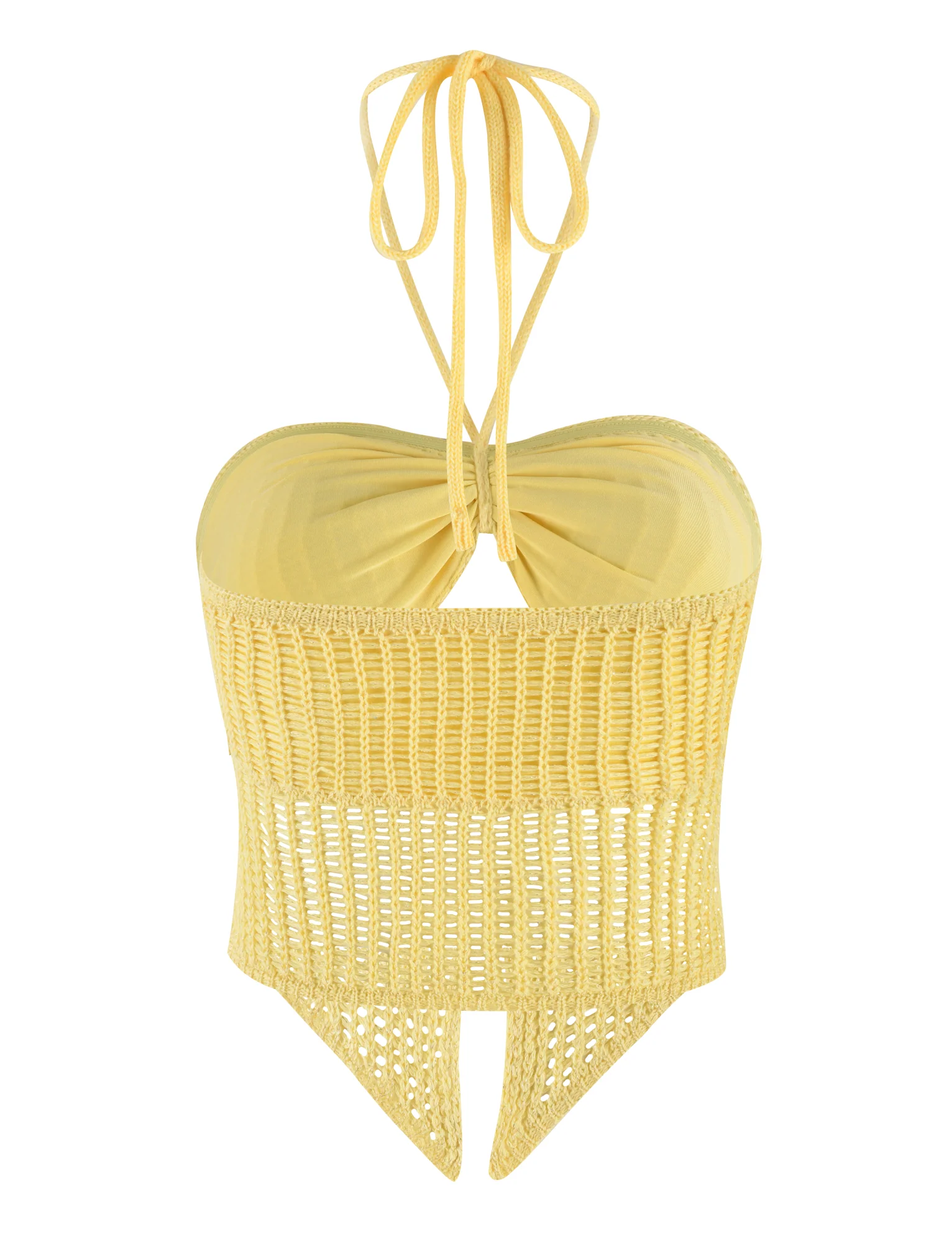 SHAH TOP - YELLOW : LEMON