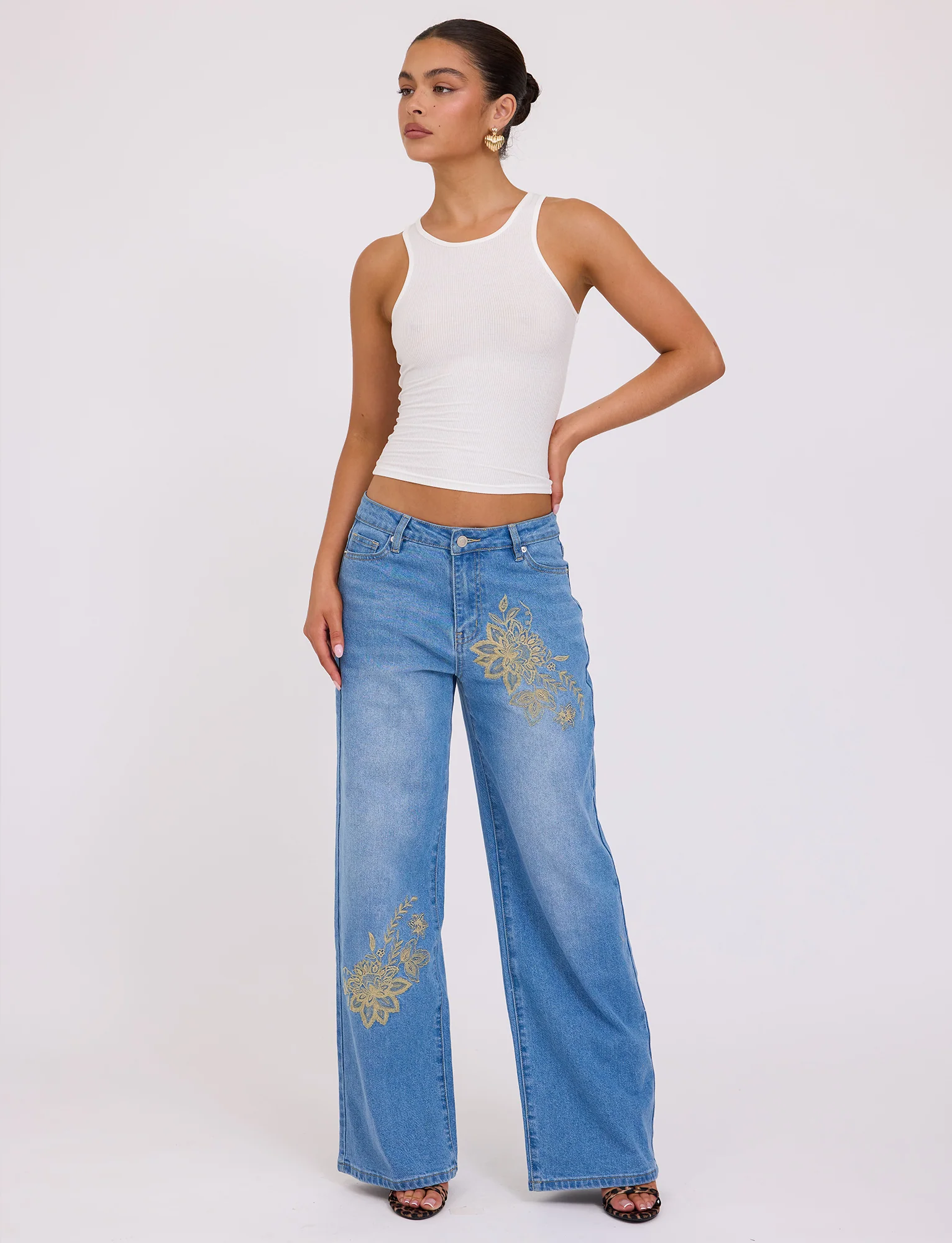 VEGA JEAN - BLUE : DENIM : MID BLUE